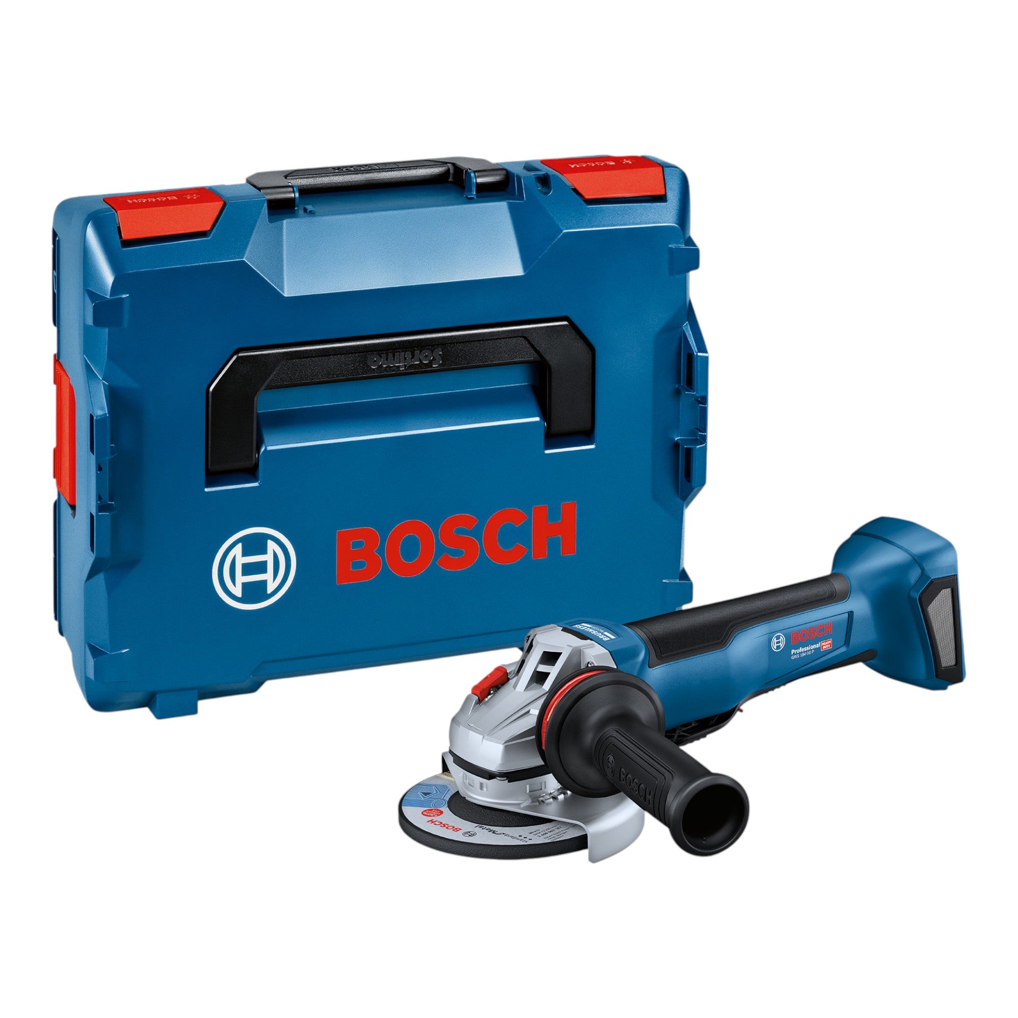 Bosch GWS 18V 10 P Professional Akku Winkelschleifer 18 V 125 mm 06019J4102 Brushless L Boxx ohne Akku ohne Ladegeraet 0 - toolbrothers