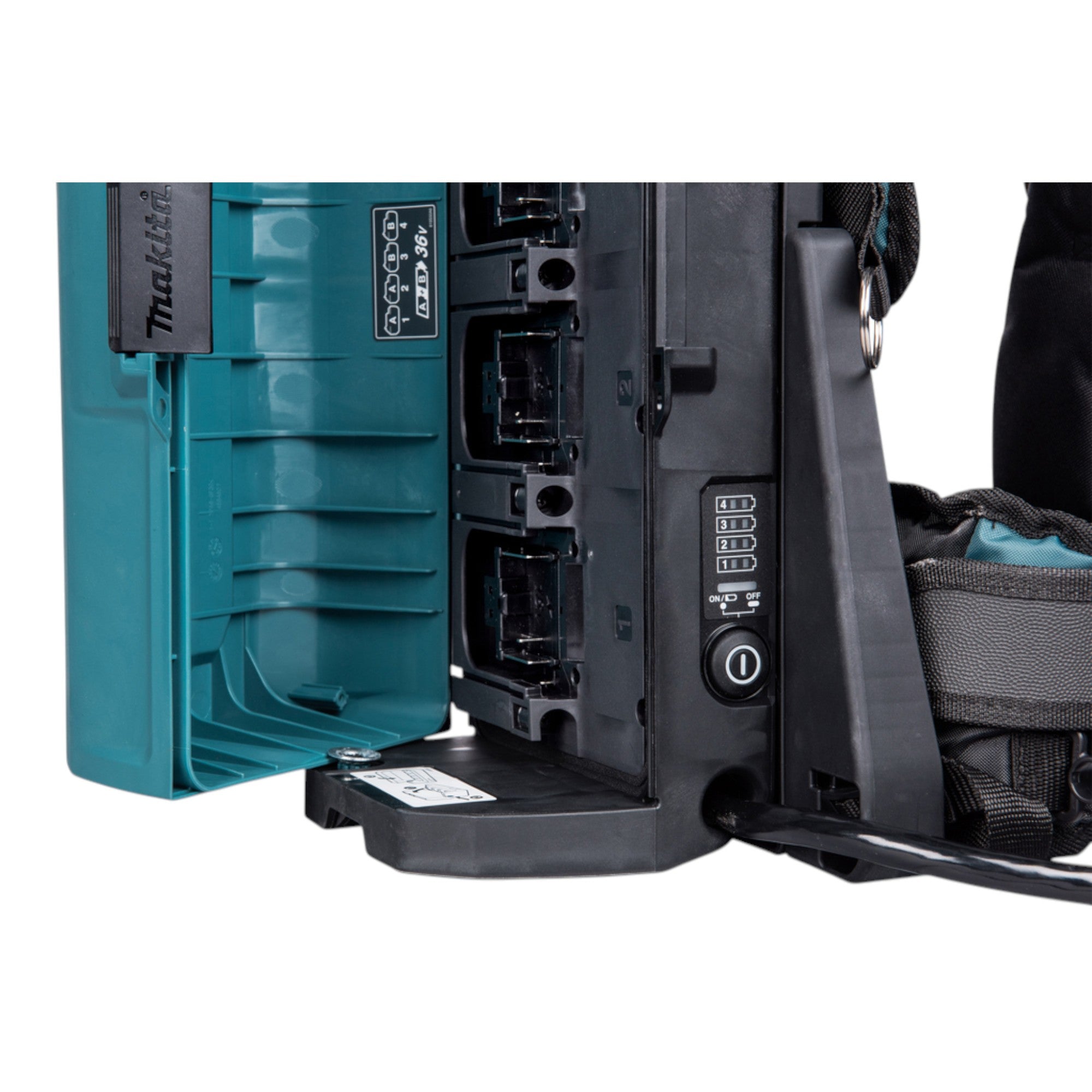 Makita PDC 01 Akku Rucksack 36 V 2x 18 V Akku Adapter 18V 191A59 5 Solo ohne Akku ohne Ladegeraet 4 - toolbrothers