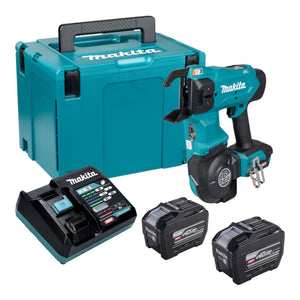 Makita TR 001 GE201 Akku Bewehrungsverbinder 40 V max. 1,6 mm Brushless + 2x Akku 8,0 Ah + Ladegerät + Makpac