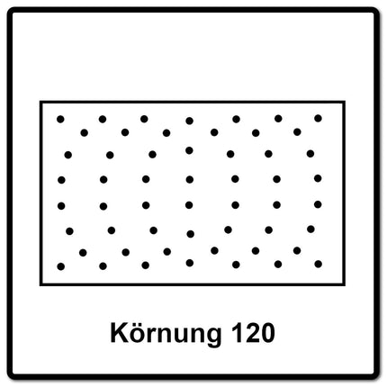 Mirka IRIDIUM Schleifstreifen Grip 81x133mm K120, 100 Stk. ( 246B109912 ) - Toolbrothers