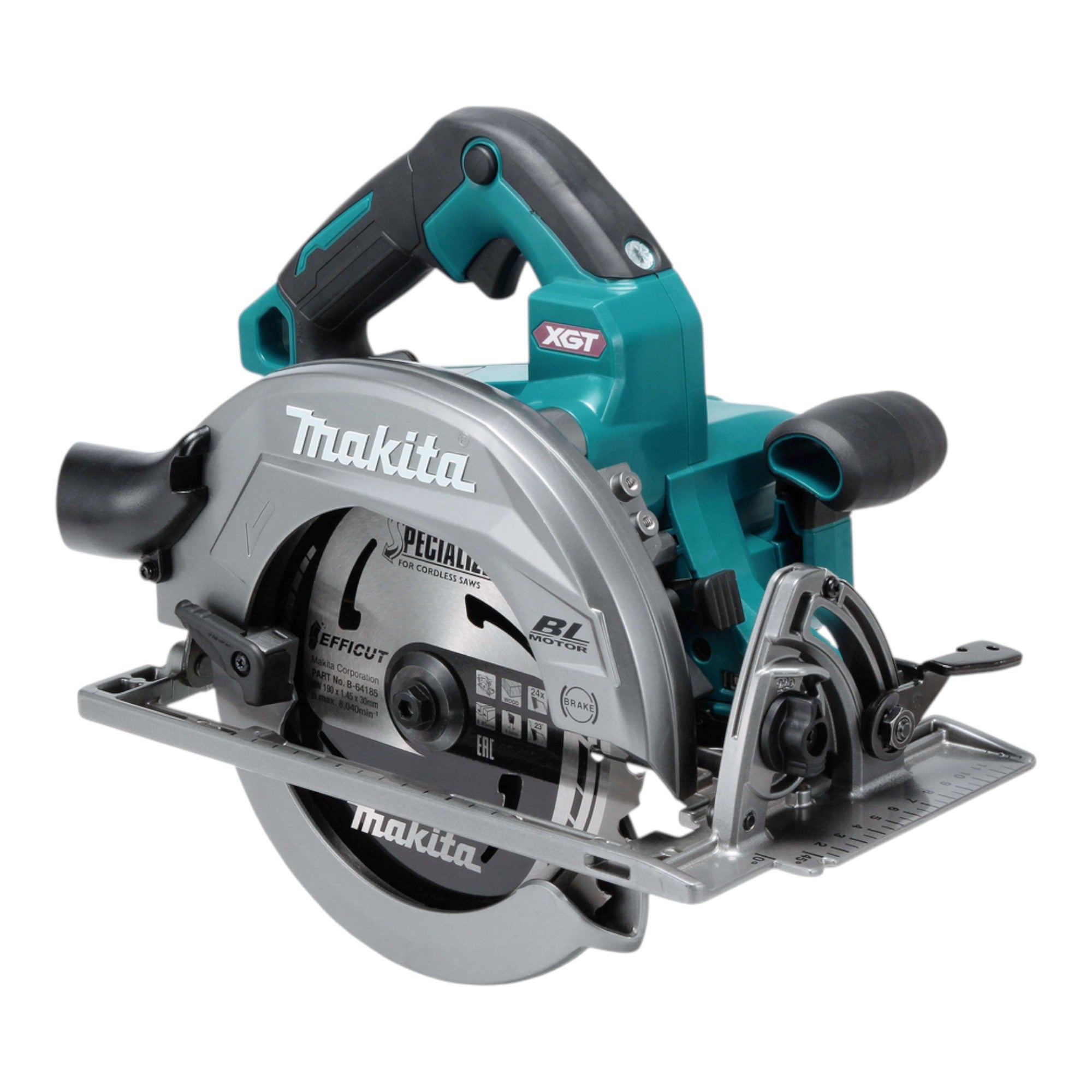 Makita HS 003 GZ Akku Handkreissaege 40 V max 190 mm Brushless Solo ohne Akku ohne Ladegeraet 0 - toolbrothers