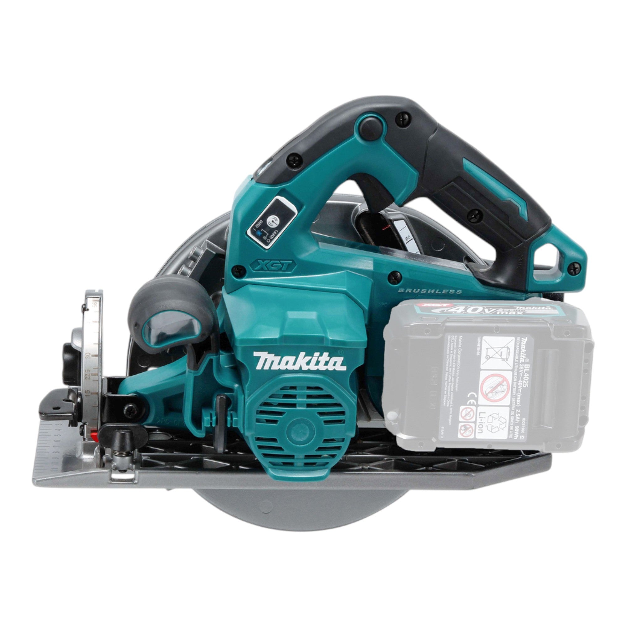 Makita HS 003 GZ Akku Handkreissaege 40 V max 190 mm Brushless Solo ohne Akku ohne Ladegeraet 3 - toolbrothers