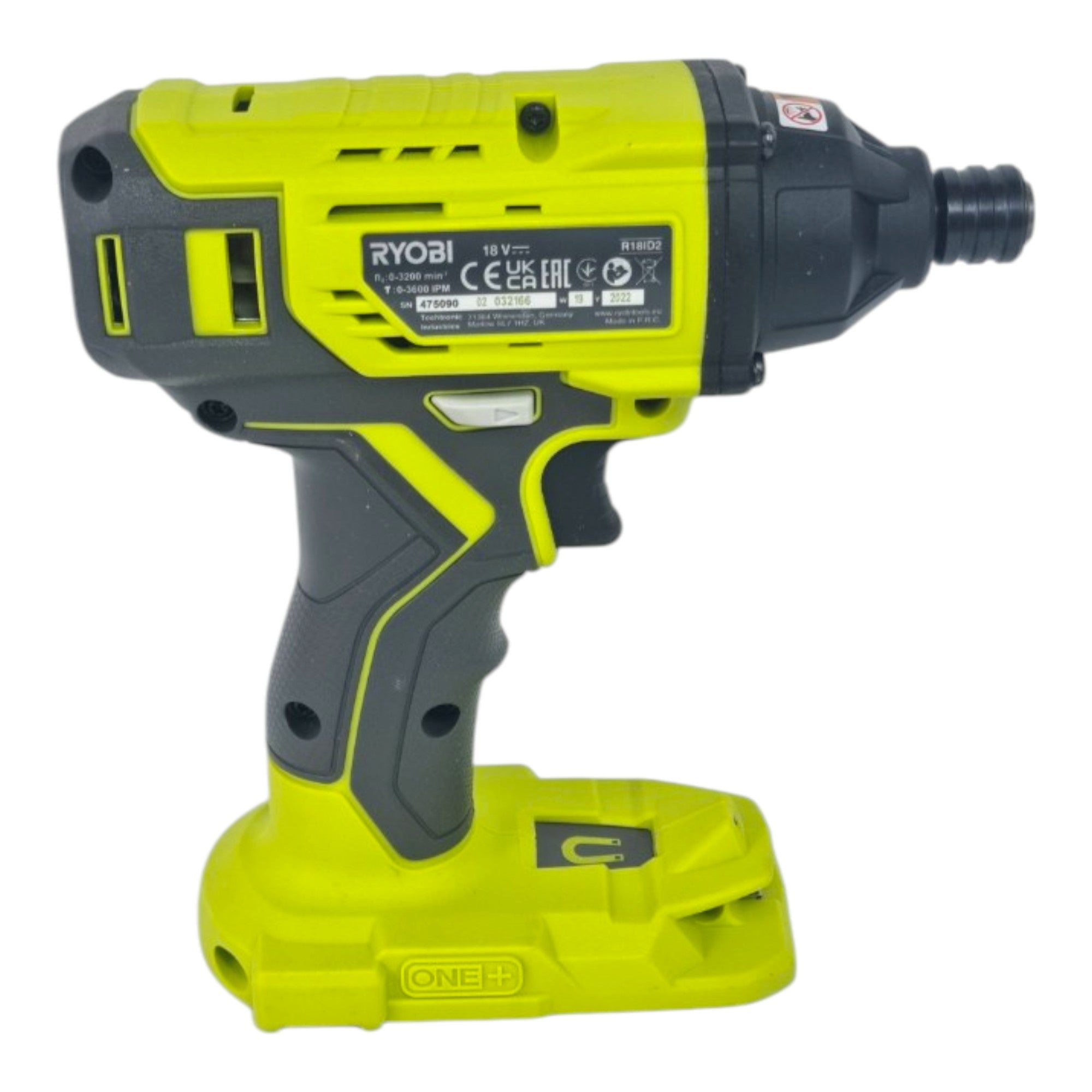 RYOBI R18ID2 0 Akku Schlagschrauber 18 V 200 Nm 1 4 1x Akku 5 0 Ah ohne Ladegeraet 4 - toolbrothers
