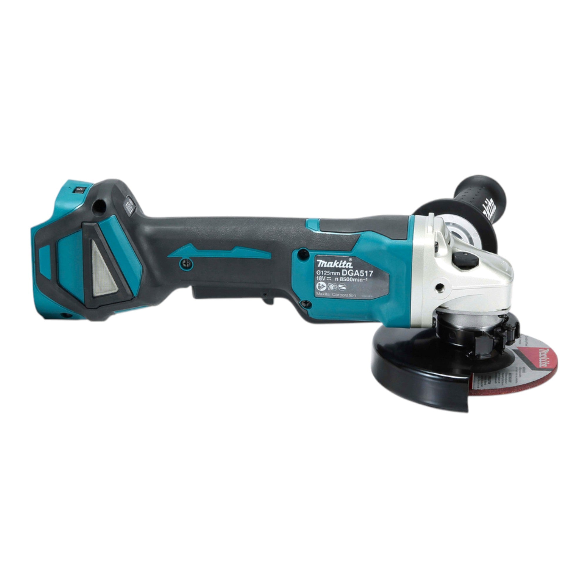 Makita DGA 517 Z Akku Winkelschleifer 18 V 125 mm Brushless 1x Akku 9 0 Ah ohne Ladegeraet 4 - toolbrothers