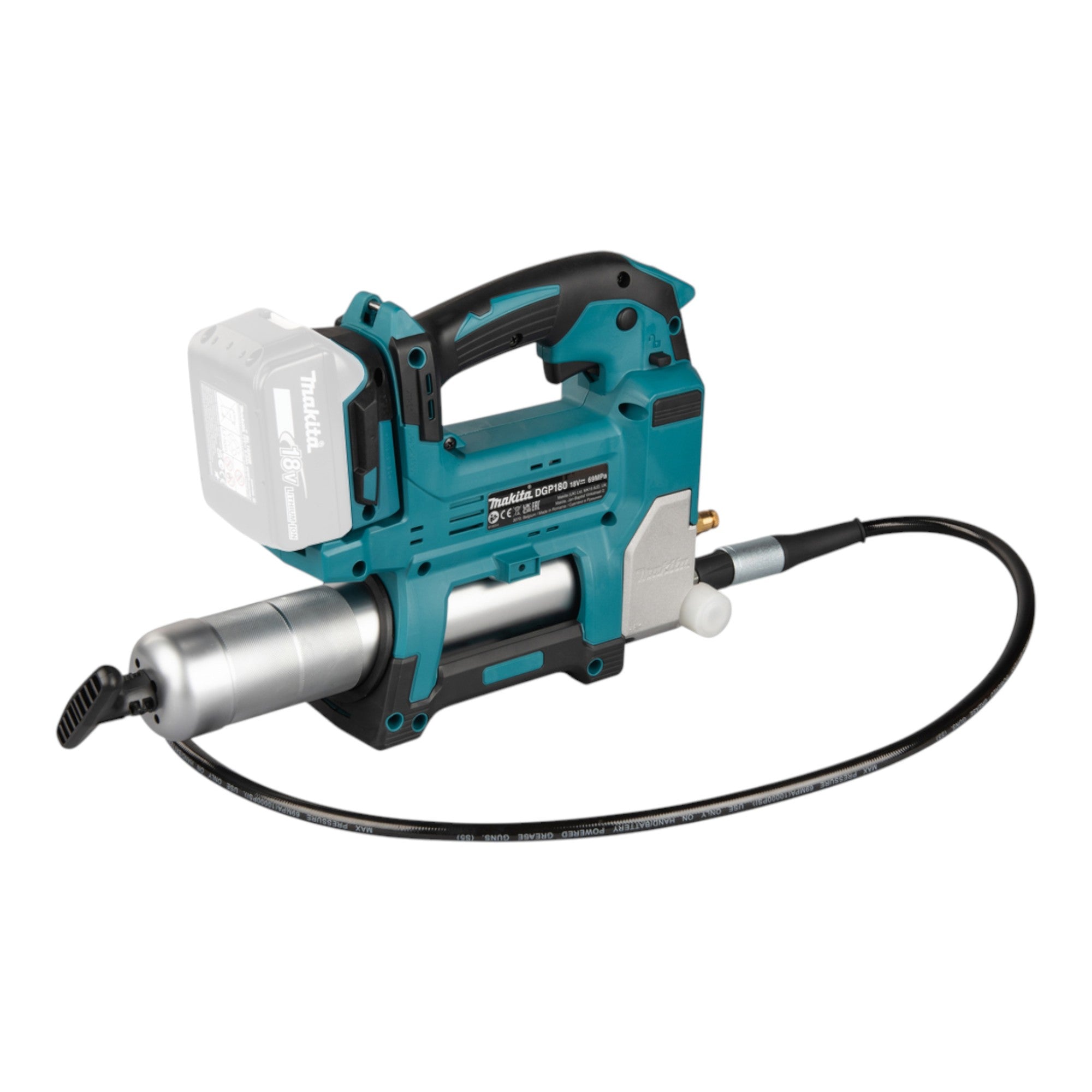 Makita DGP 180 Z Akku Fettpresse 18 V 690 bar 1x Akku 9 0 Ah ohne Ladegeraet 3 - toolbrothers