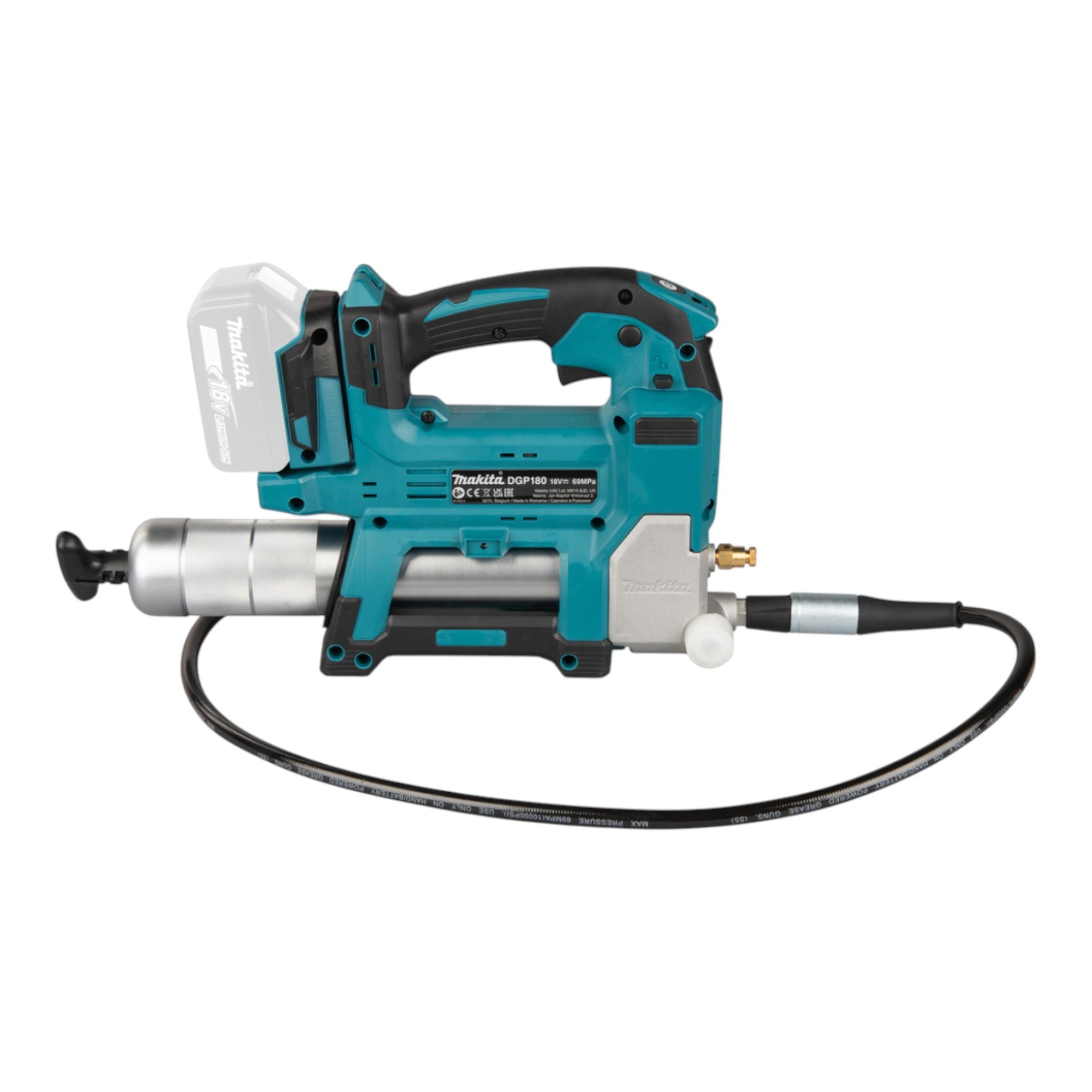 Makita DGP 180 Z Akku Fettpresse 18 V 690 bar 1x Akku 9 0 Ah Ladegeraet 4 - toolbrothers