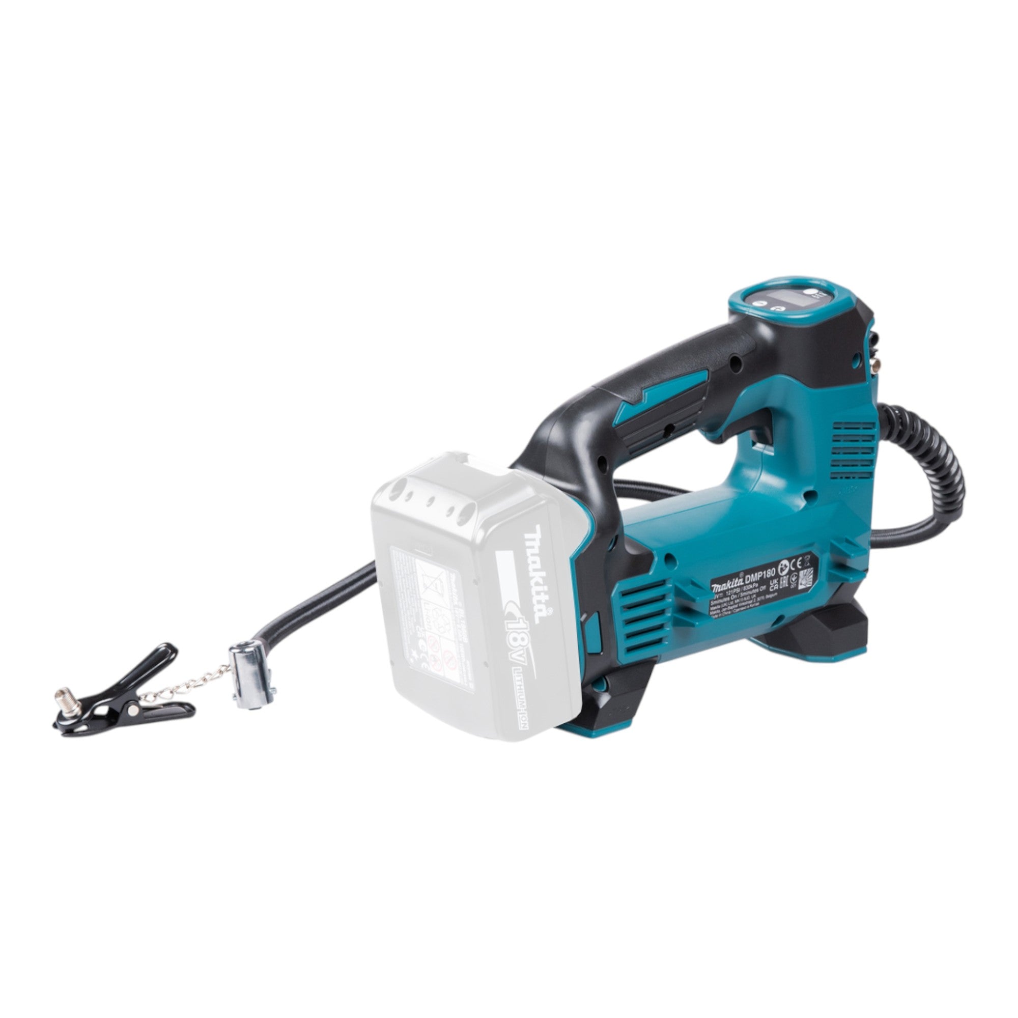 Makita DMP 180 Z Akku Kompressor 18 V 8 3 bar 2x Akku 9 0 Ah Ladegeraet 3 - toolbrothers