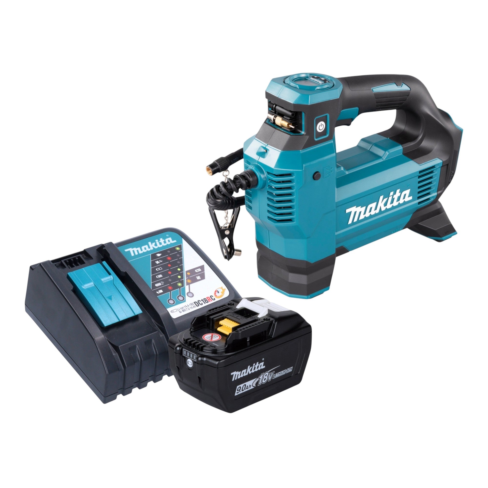 Makita DMP 181 Z Akku Kompressor 18 V 11 1 bar 1x Akku 9 0 Ah Ladegeraet 0 - toolbrothers