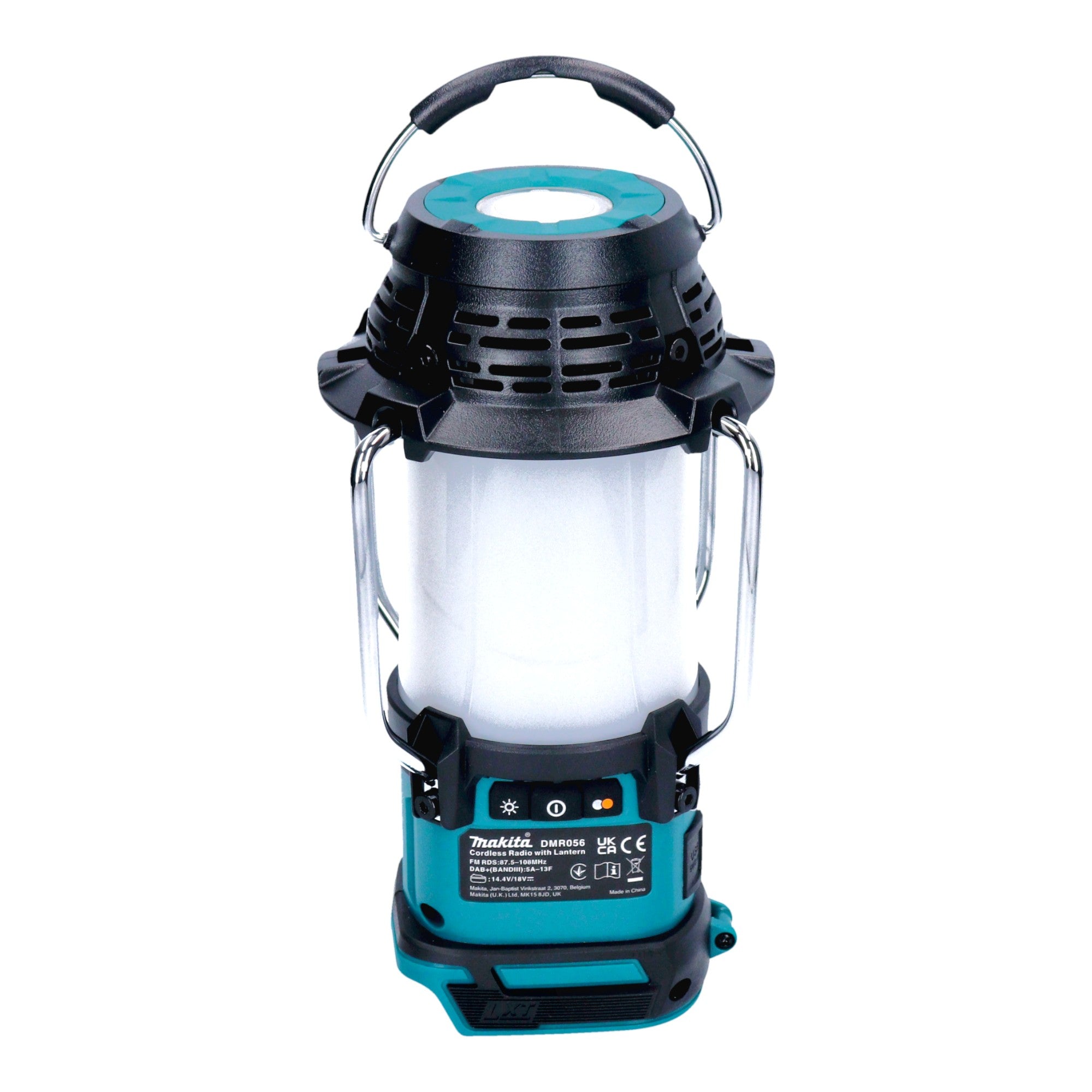 Makita DMR 056 Akku Radio 18 V FM DAB mit Laterne 360 Taschenlampe IP65 1x Akku 9 0 Ah Ladegeraet 4 - toolbrothers