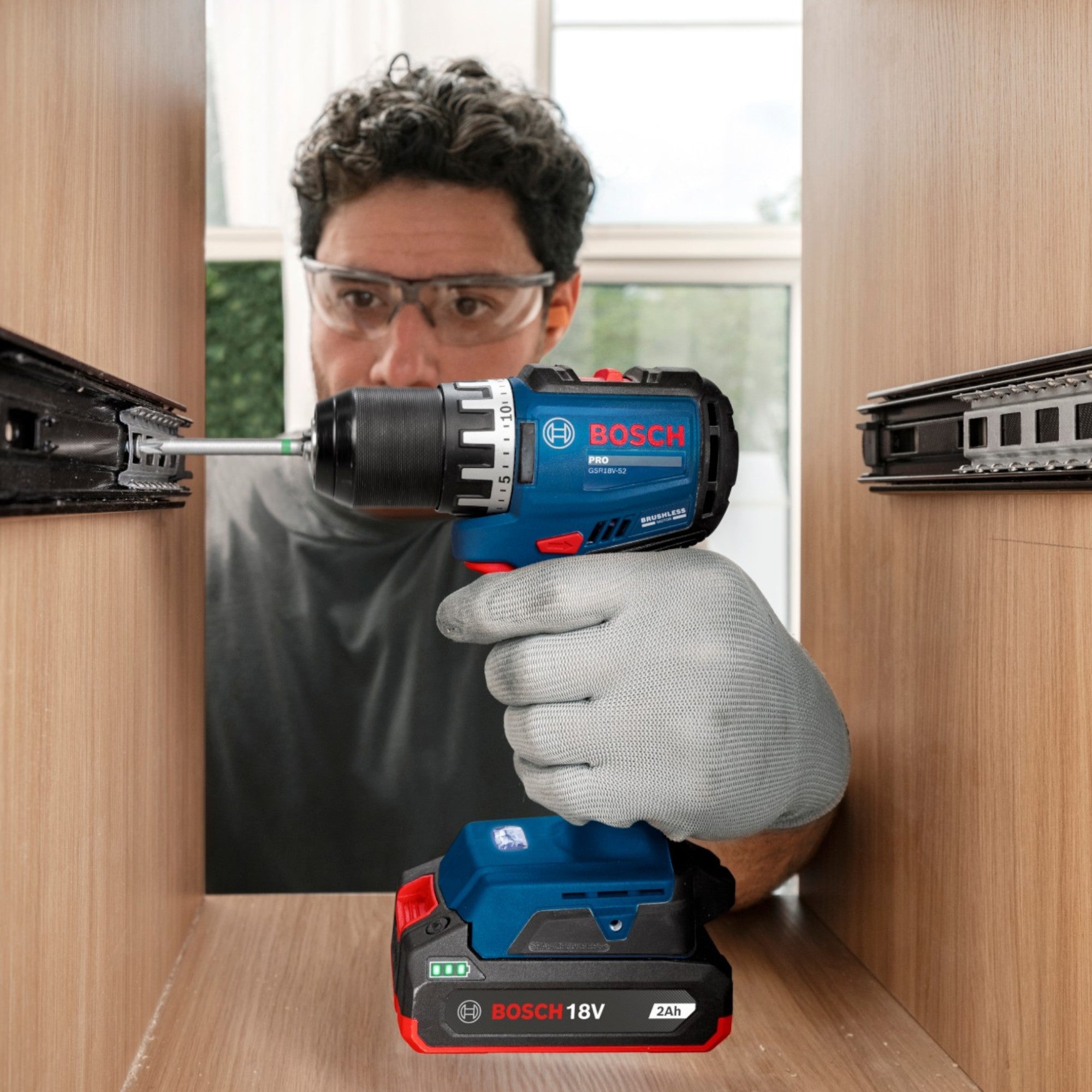 Bosch GSR 18V 52 Professional Akku Bohrschrauber 18 V 70 Nm Brushless 1x Akku 5 0 Ah Ladegeraet 4 - toolbrothers