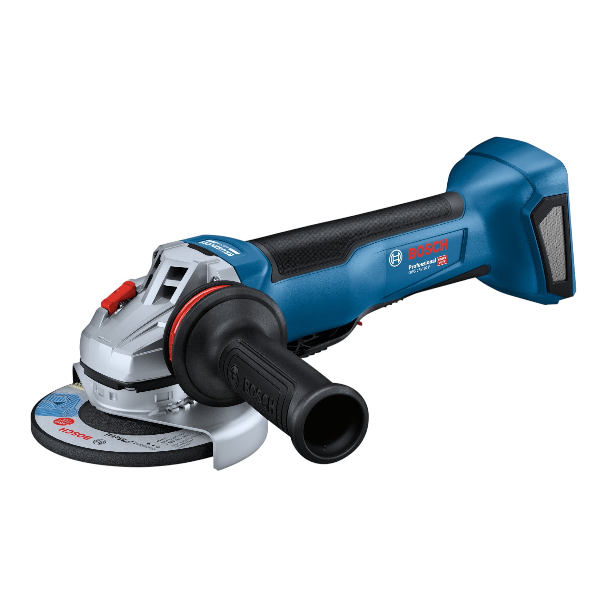 Bosch GWS 18V 10 P Professional Akku Winkelschleifer 18 V 125 mm Brushless 1x Akku 5 0 Ah L Boxx ohne Ladegeraet 1 - toolbrothers