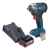 Bosch GDS 18V 350 Professional Akku Drehschlagschrauber 18 V 350 Nm 1 2 Brushless 1x Akku 4 0 Ah Ladegeraet 0 - toolbrothers