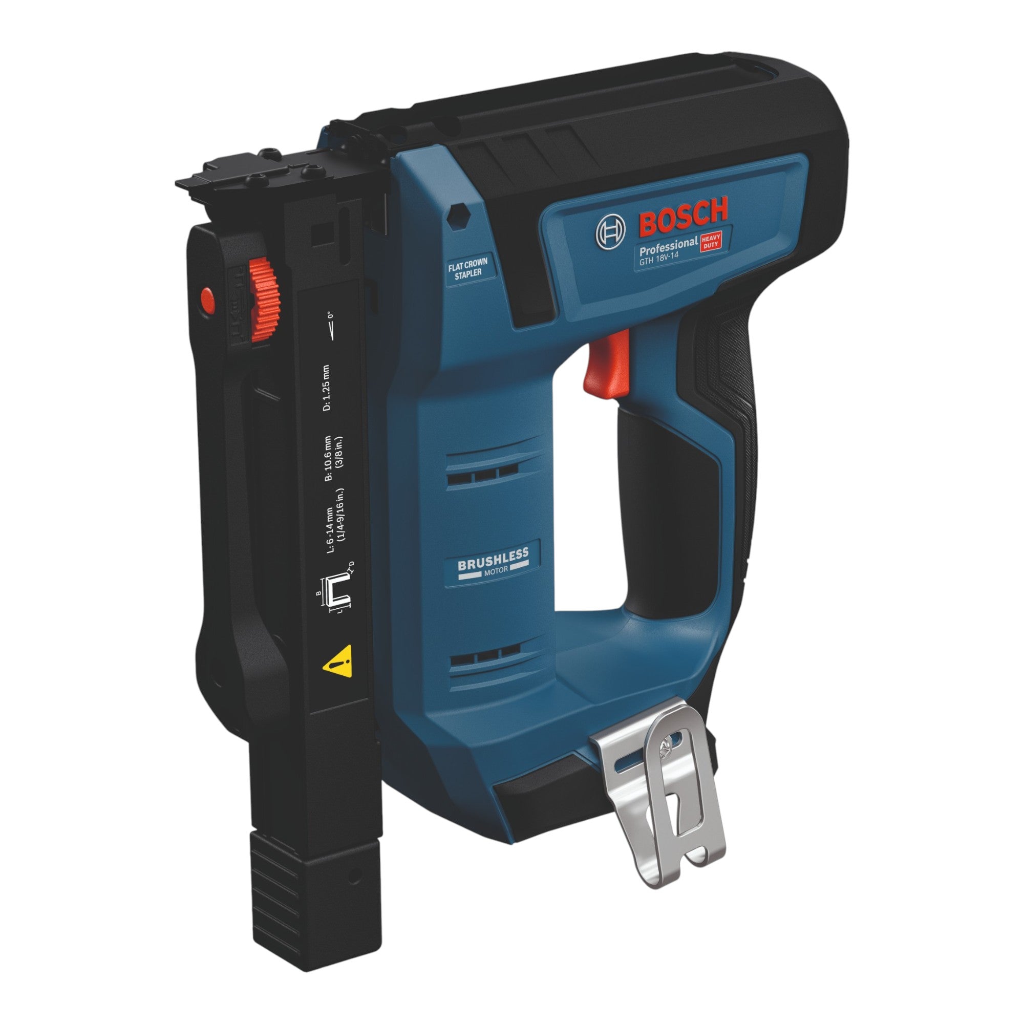 Bosch GTH 18V 14 Akku Holzklammerer 18 V 10 6 x 6 14 mm Brushless 0601482801 L Boxx ohne Akku ohne Ladegeraet 1 - toolbrothers