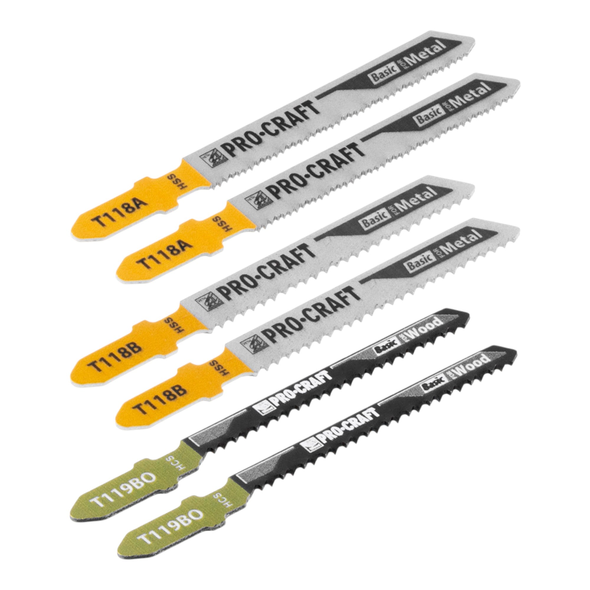 Procraft JB15 Stichsaegeblatt Set 15 tlg 1 50 mm fuer Holz und Metall 2 - toolbrothers