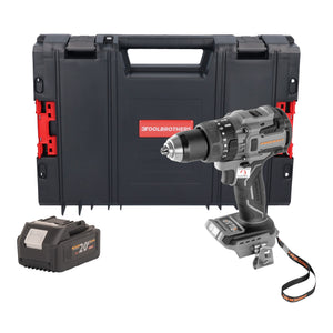 Procraft Industrial CD20B-BB Akku Schlagbohrschrauber 20 V 150 Nm Brushless + 1x Akku 4,0 Ah + RHINO Toolcase - ohne Ladegerät