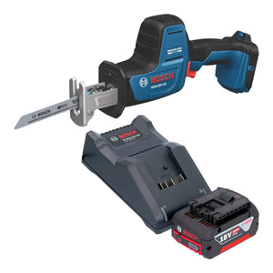 Bosch GSA 18V-24 Professional Akku Säbelsäge 18 V 230 mm Brushless + 1x Akku 4,0 Ah + Ladegerät