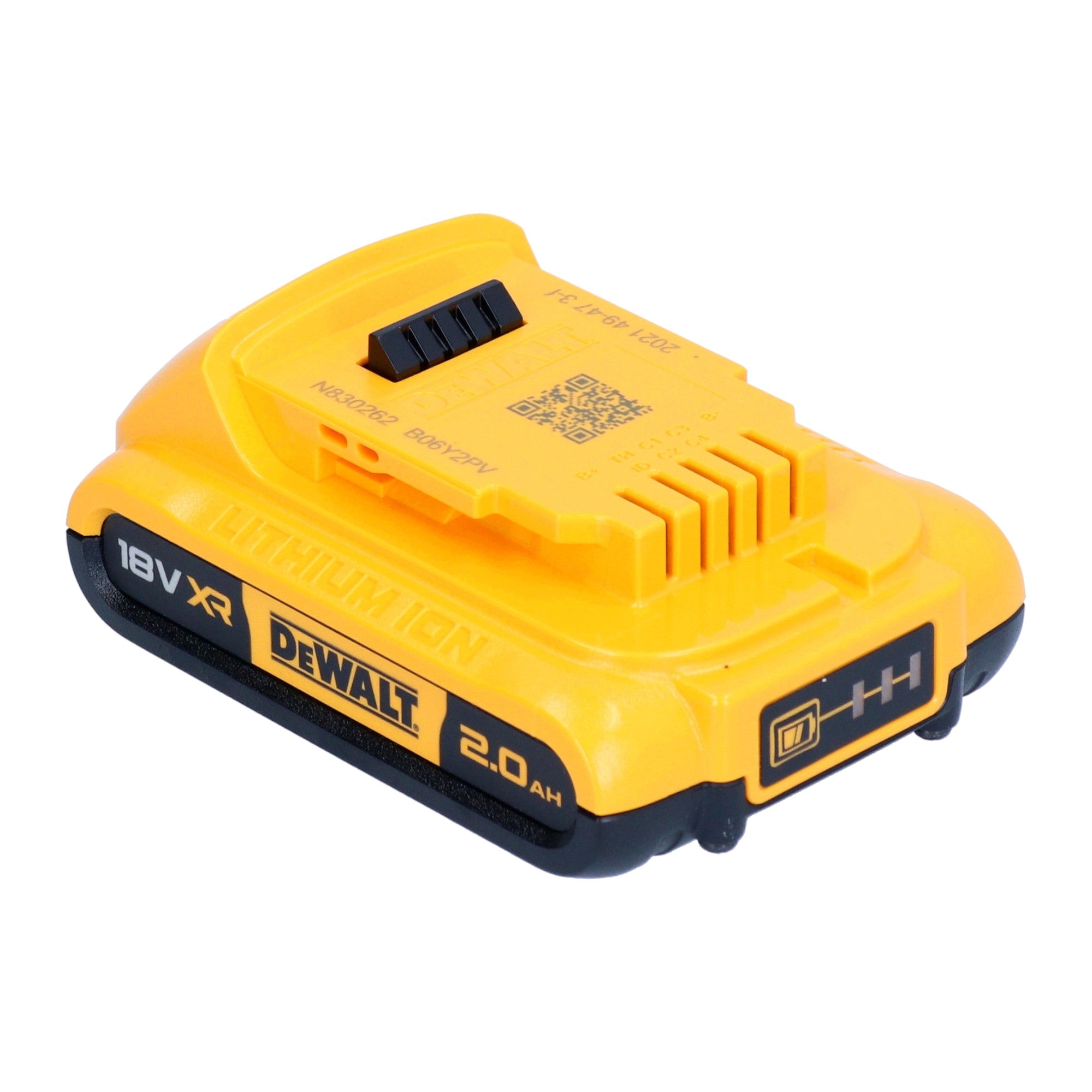 DeWalt DCB 183 D2 Akku Set 18 V 2 0 Ah 2000 mAh Li Ion 2 Stueck mit Ladestandanzeige 4 - toolbrothers