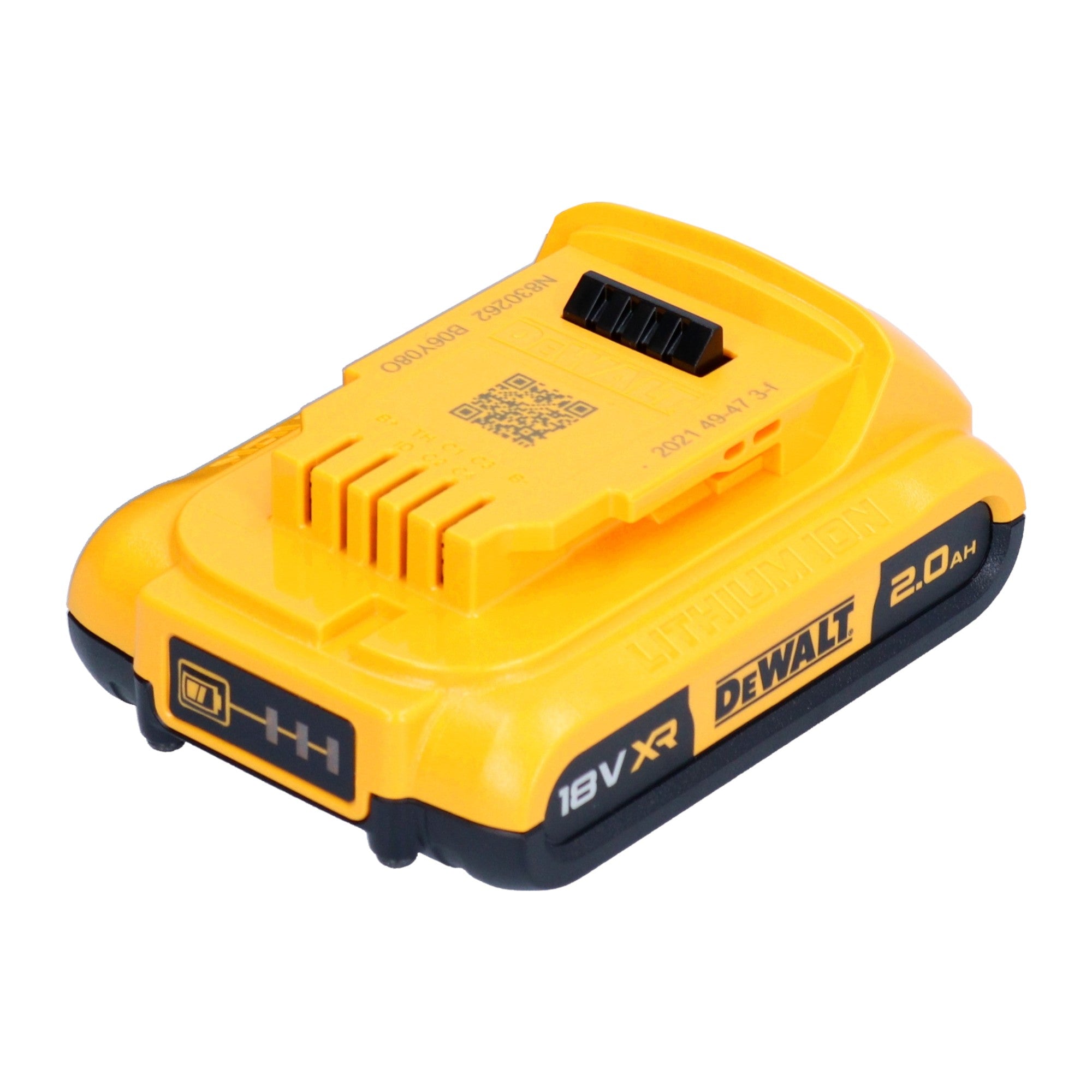 DeWalt DCB 183 D2 Akku Set 18 V 2 0 Ah 2000 mAh Li Ion 2 Stueck mit Ladestandanzeige 2 - toolbrothers