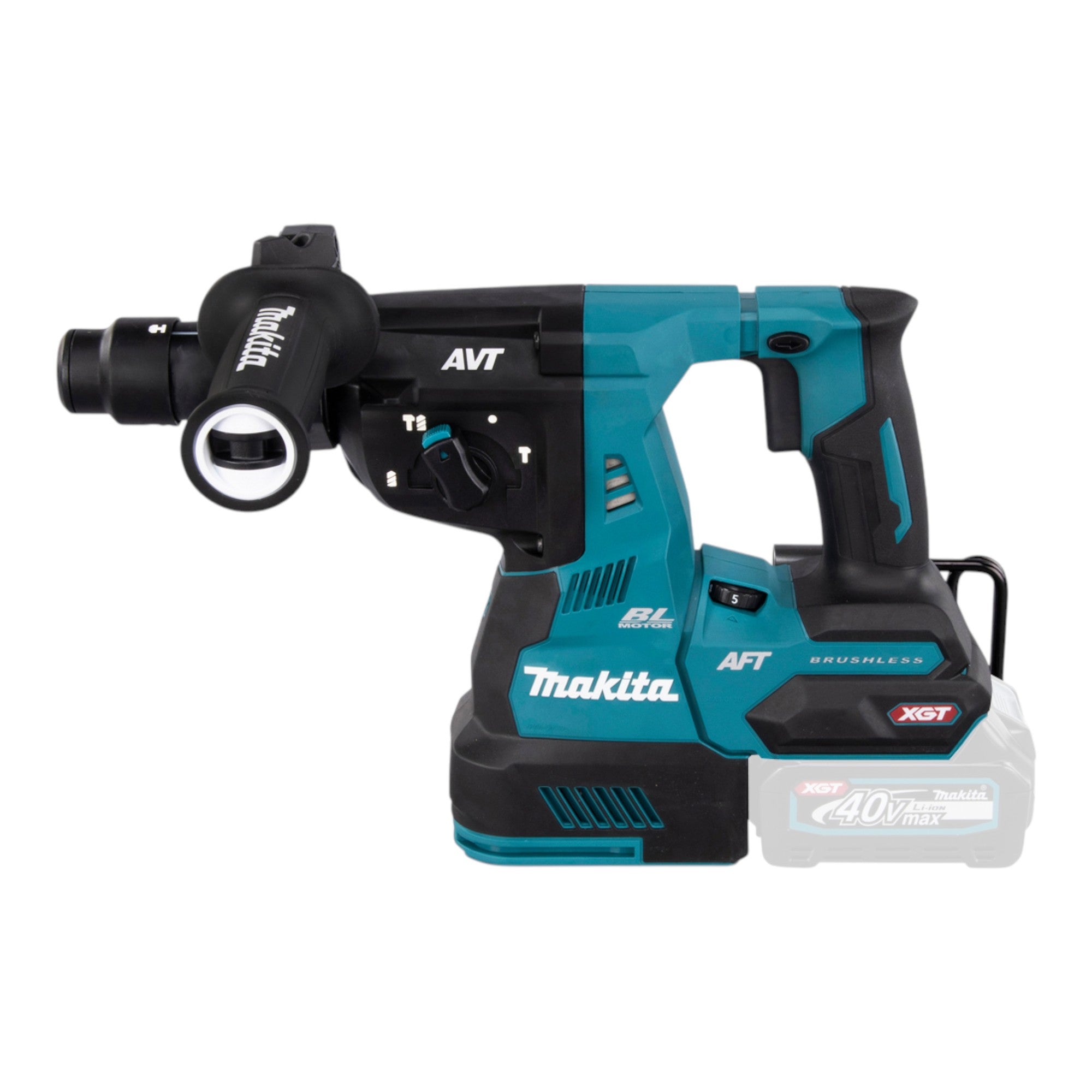 Makita HR 002 GD1 Akku Bohrhammer 40 V max 2 9 J SDS plus Brushless 1x Akku 2 5 Ah ohne Ladegeraet 1 - toolbrothers