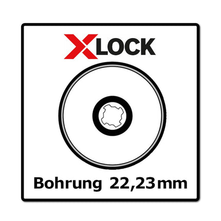 Bosch GWX 18V-10 C Akku Winkelschleifer 18V 125mm brushless X-LOCK+ 2x Akku 3,0Ah + Ladegerät + 10x Trennscheiben X-LOCK 125x22,23mm for Inox + L-BOXX - Toolbrothers