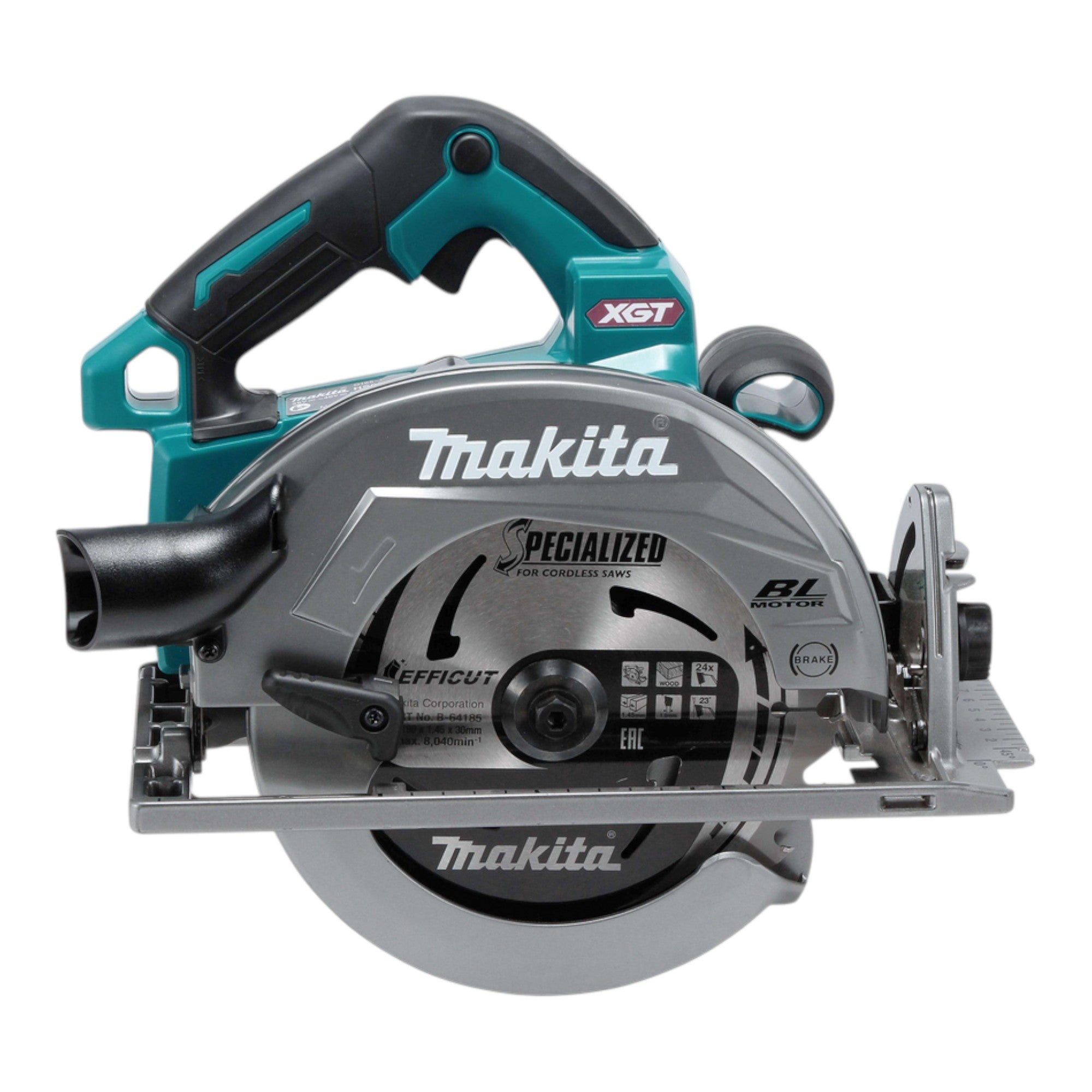 Makita HS 003 GD1 Akku Handkreissaege 40 V max 190 mm Brushless 1x Akku 2 5 Ah ohne Ladegeraet 1 - toolbrothers