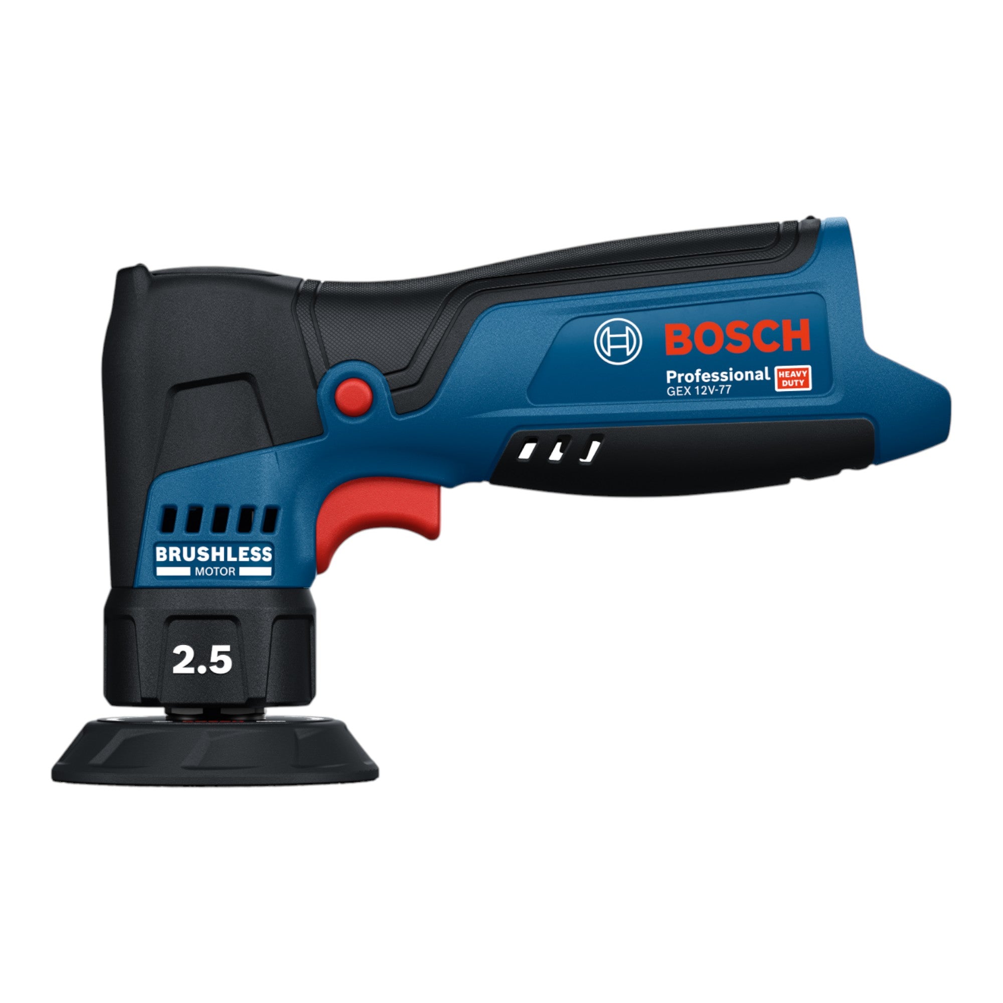 Bosch GEX 12V 77 Akku Exzenterschleifer 12 V 77 mm Brushless 1x Akku 6 0 Ah ohne Ladegeraet 1 - toolbrothers