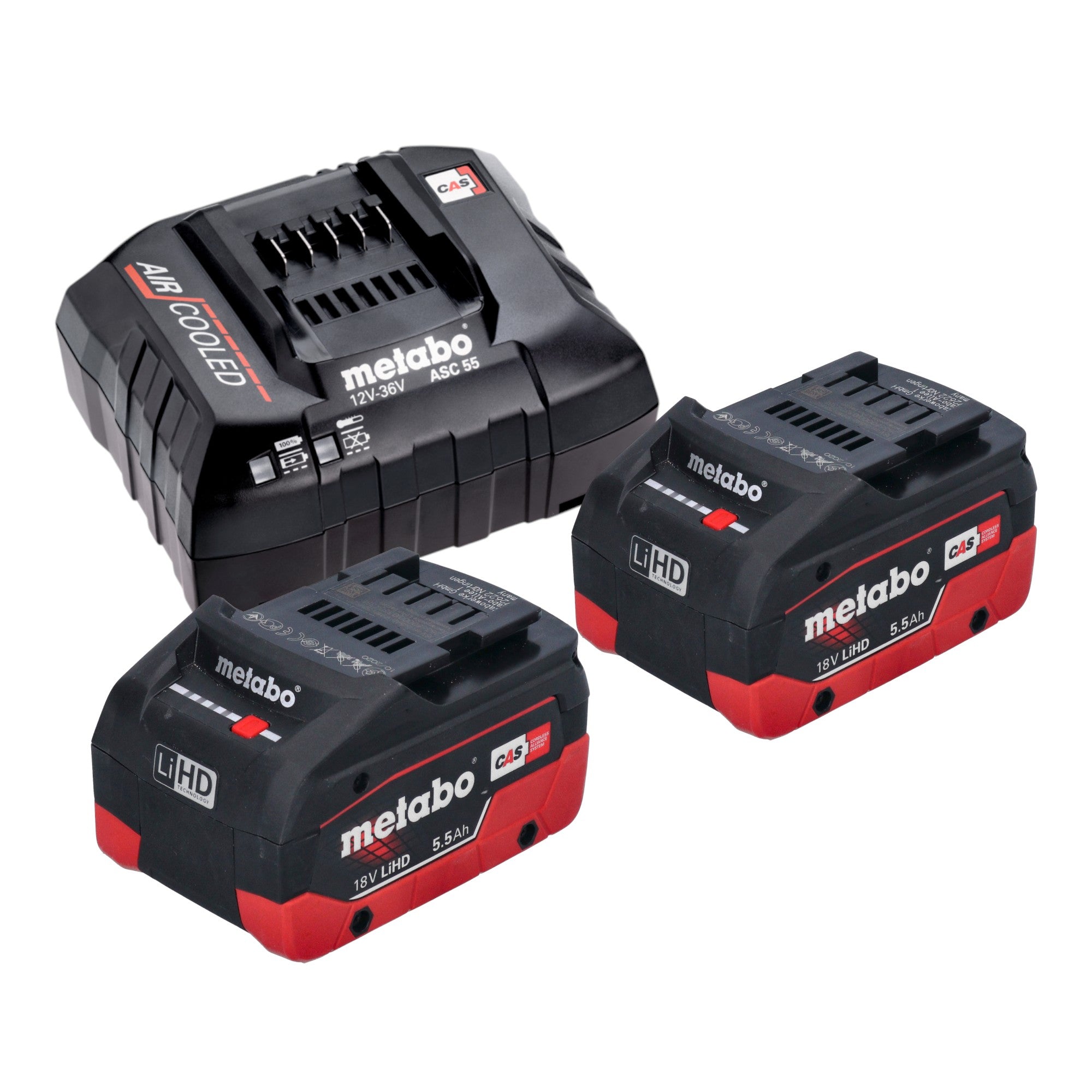 Prebena PKT 3 J55 Akku Nagler 18 V 16 55 mm CAS 2x LiHD Akku 5 5 Ah Ladegeraet 3 - toolbrothers