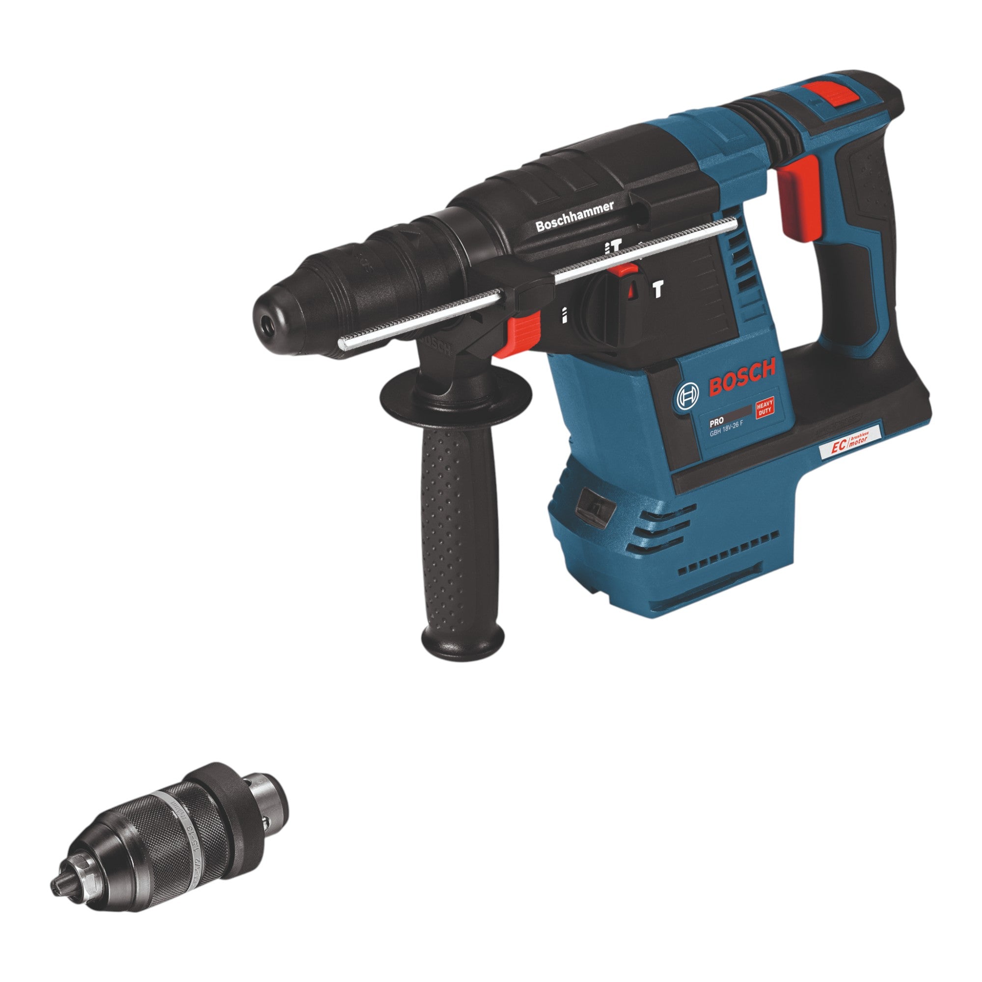 Bosch GBH 18V 26 F Professional Akku Bohrhammer 18 V 2 6 J SDS Plus Solo 0611910000 ohne Akku ohne Ladegeraet 0 - toolbrothers