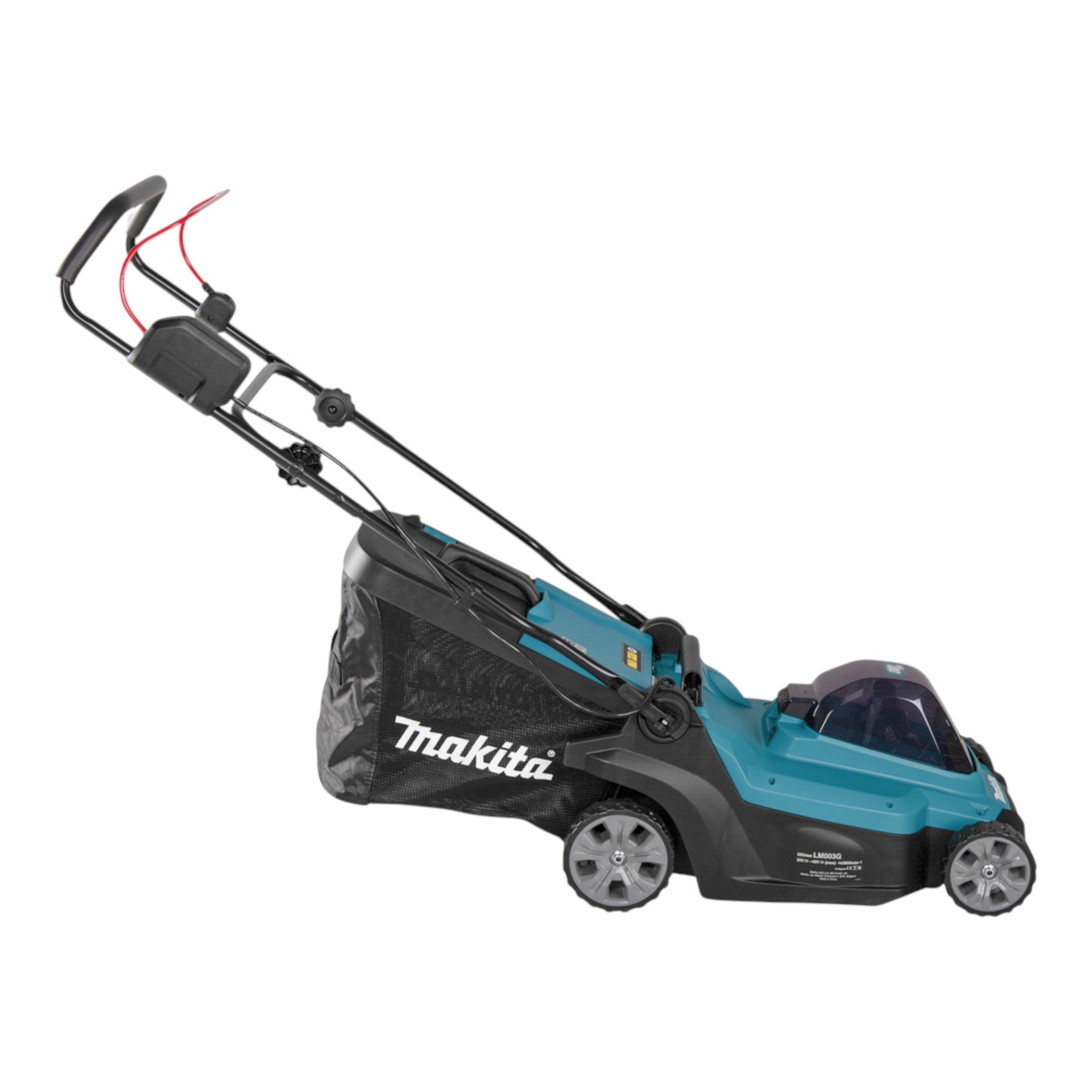 Makita LM 003 GU202 Akku Rasenmaeher 40 V max 38 cm 40 l 2x Akku 4 0 Ah Ladegeraet 4 - toolbrothers