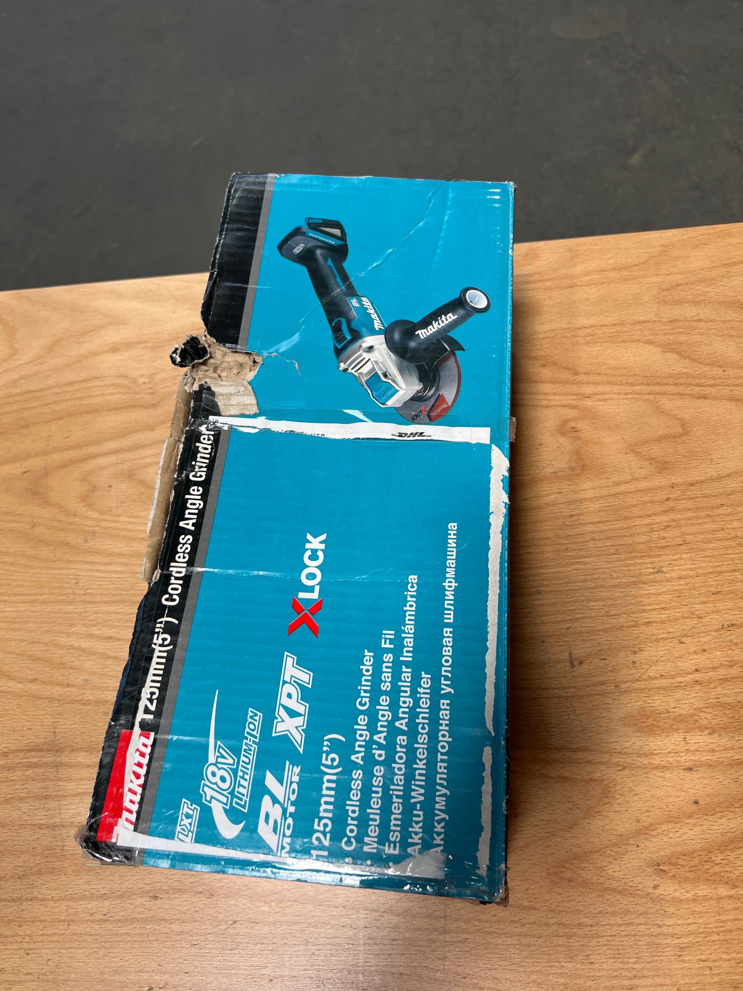 Makita DGA 521 ZX1 Akku Winkelschleifer 18 V 125 mm X LOCK Brushless Solo ohne Akku ohne Ladegeraet Reparaturgeraet 3 - toolbrothers