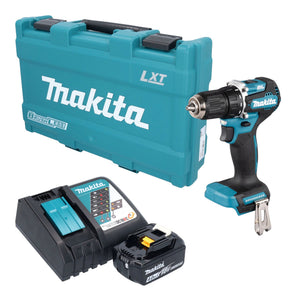 Makita DDF 487 RM1K Akku Bohrschrauber 18 V 40 Nm Brushless + 1x Akku 4,0 Ah + Ladegerät + Koffer