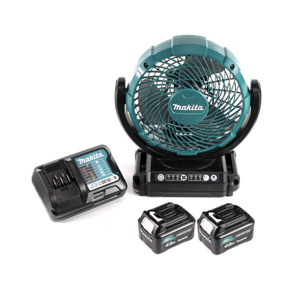 Makita CF 101 WM Akku Lüfter Ventilator 12V + 2x Akku 4,0Ah + Ladegerät - Toolbrothers
