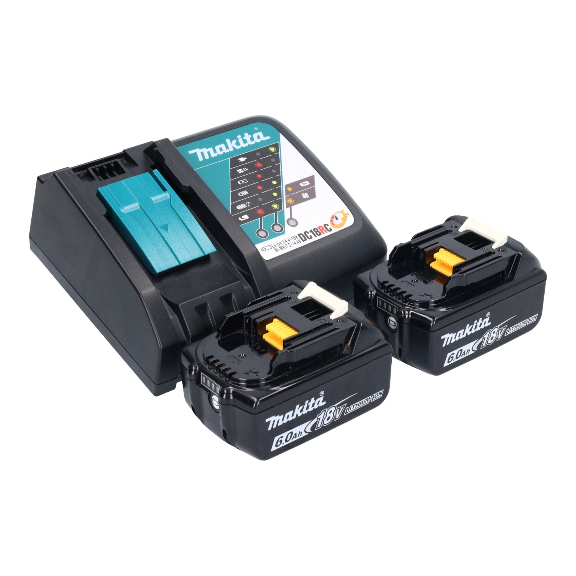 Makita DTD 173 RGK Akku Schlagschrauber 18 V 180 Nm 1 4 Brushless 2x Akku 6 0 Ah Ladegeraet Koffer 4 - toolbrothers