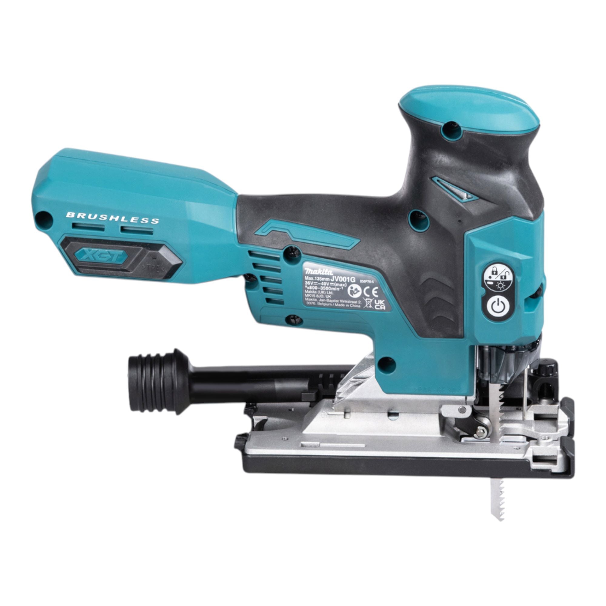 Makita JV 001 GU201 Akku Stichsaege 40 V max 135 mm Brushless 2x Akku 4 0 Ah Ladegeraet 4 - toolbrothers