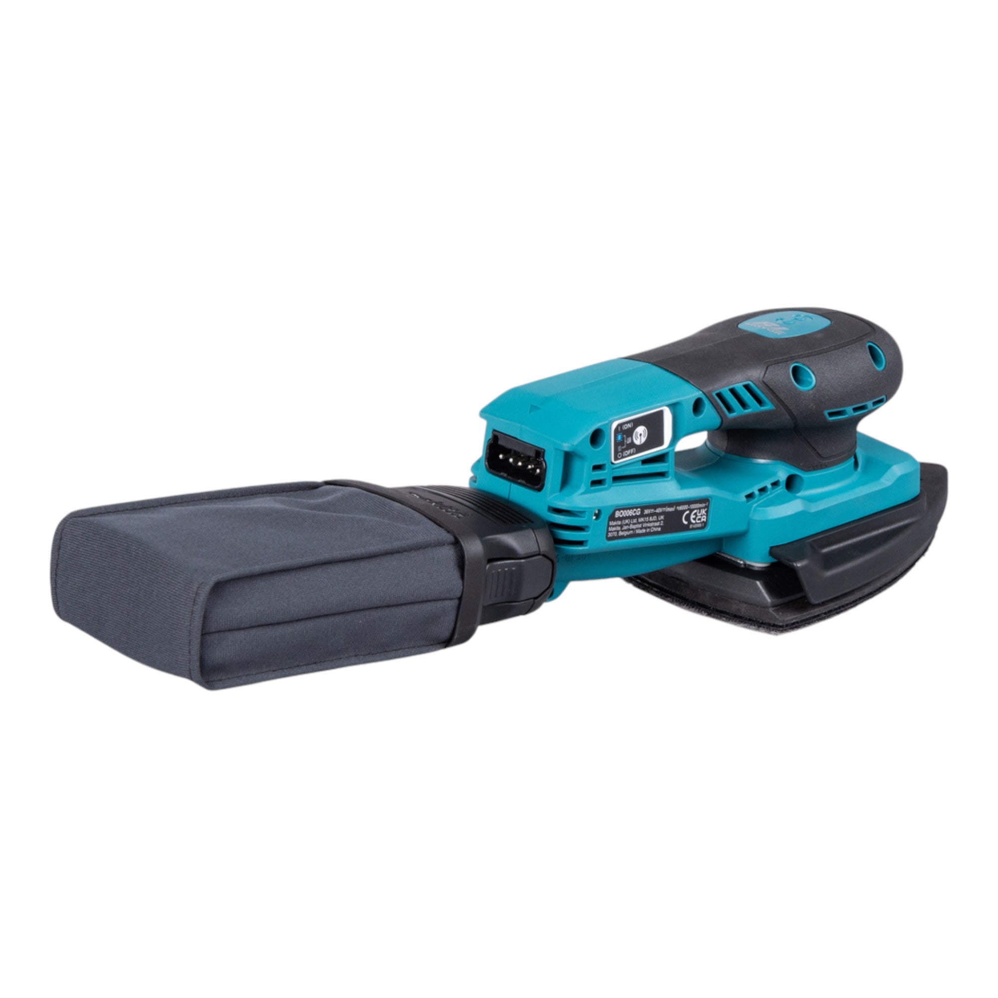 Makita BO 006 CGU1 Akku Deltaschleifer 40 V max 100 x 150 mm 3 0 mm Hub Brushless 1x Akku 4 0 Ah ohne Ladegeraet 2 - toolbrothers
