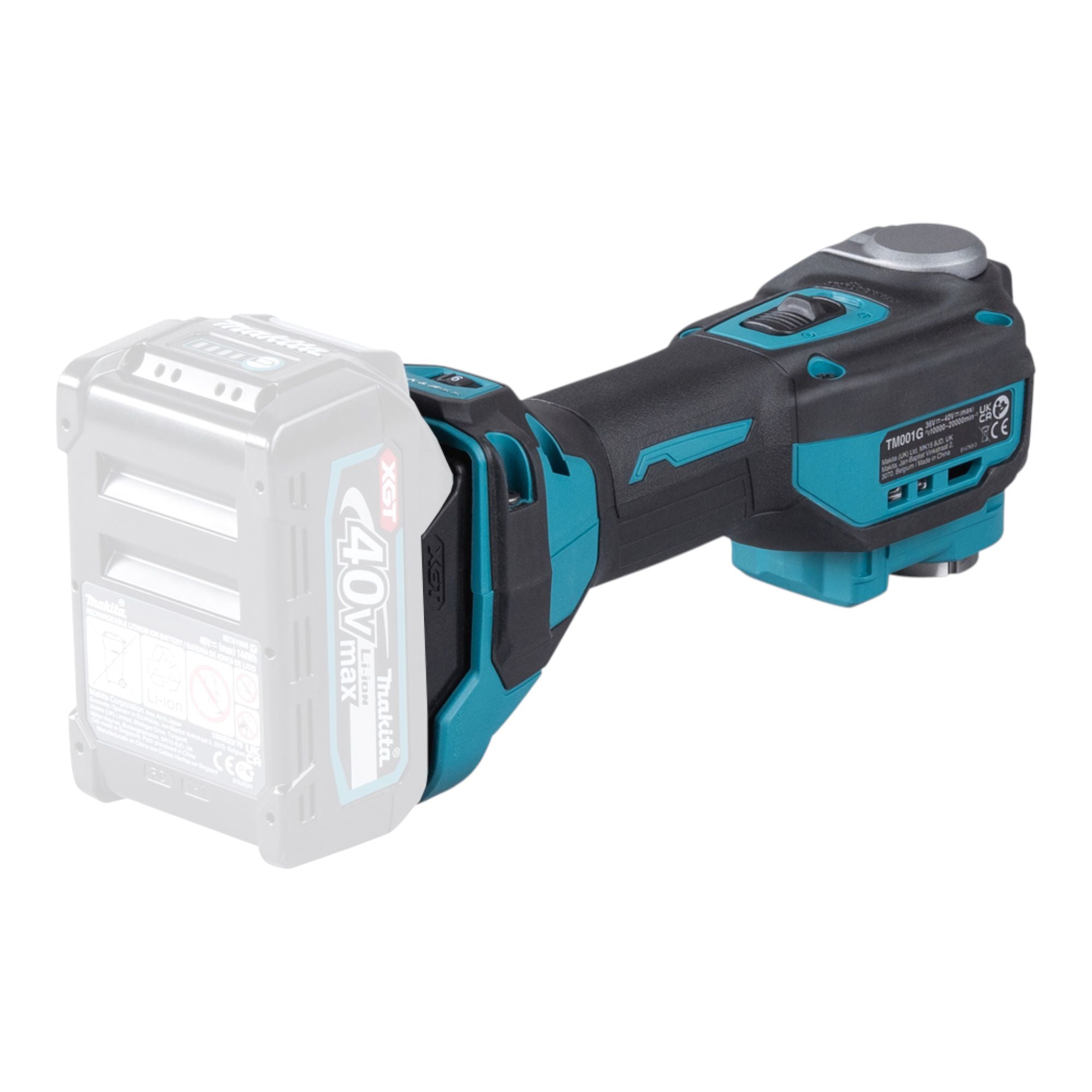 Makita TM 001 GU101 Akku Multifunktionswerkzeug 40 V max Starlock Max Brushless 1x Akku 4 0 Ah Makpac ohne Ladegeraet 2 - toolbrothers