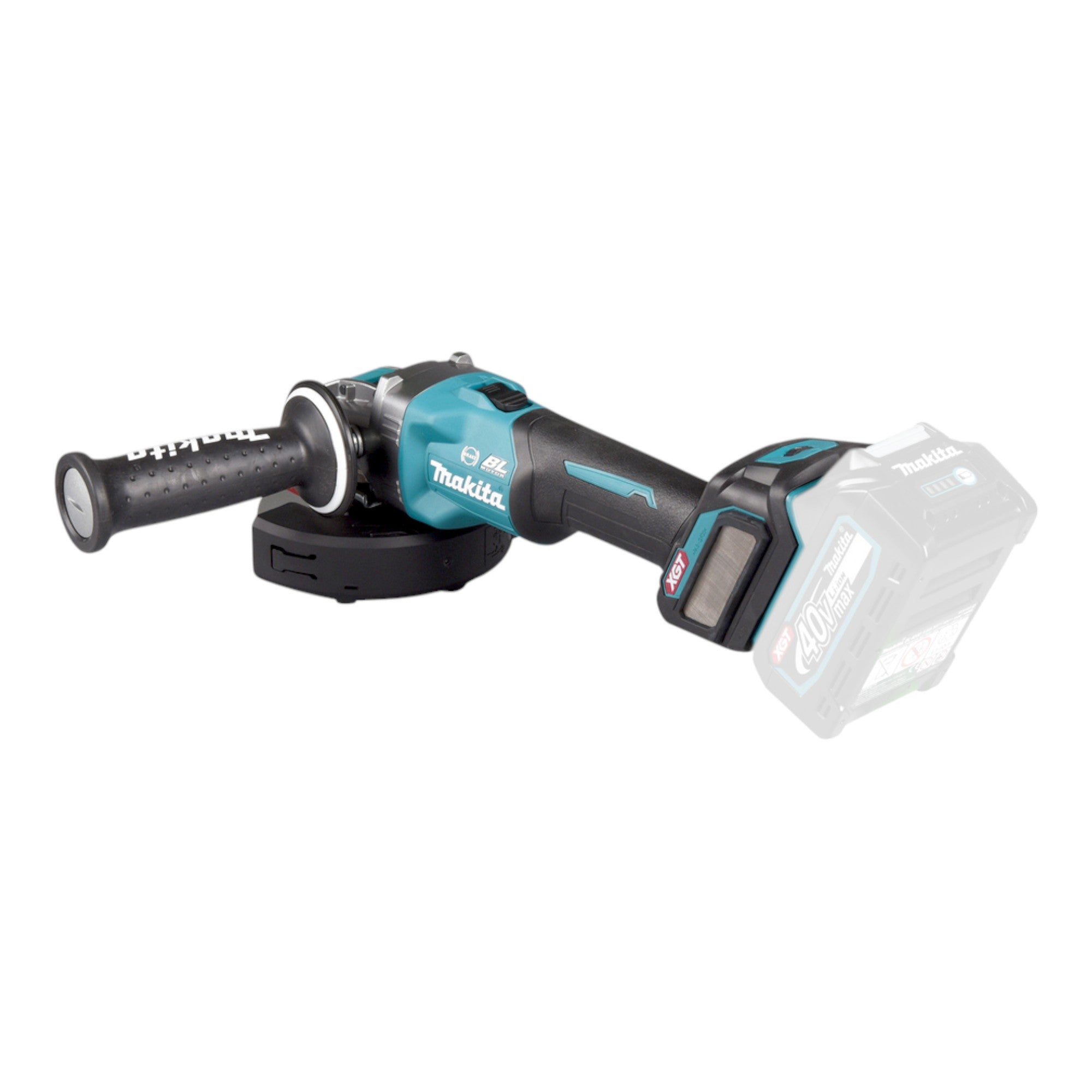 Makita GA 041 GU101 Akku Winkelschleifer 40 V max 125 mm X LOCK Brushless 1x Akku 4 0 Ah Ladegeraet 2 - toolbrothers