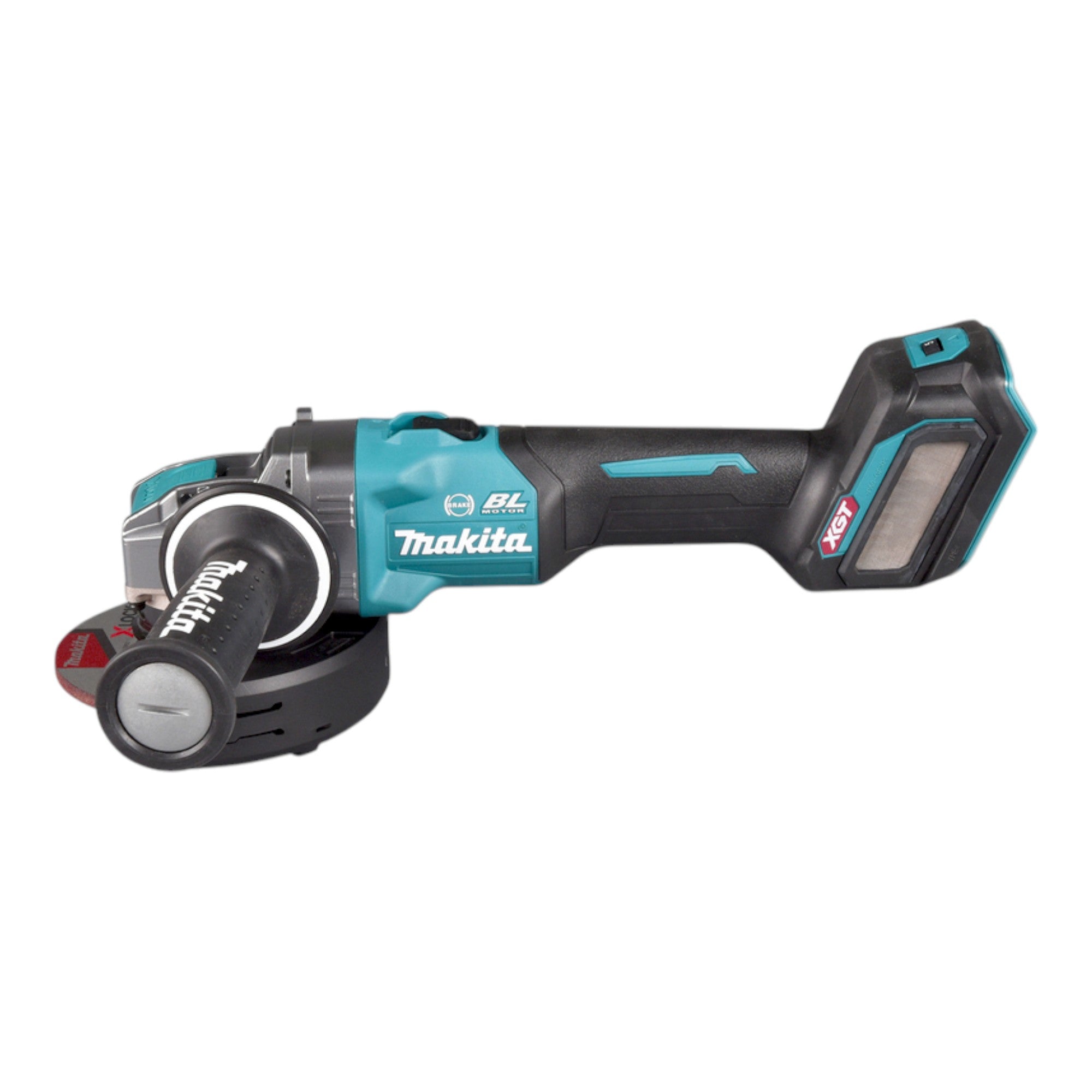 Makita GA 041 GU201 Akku Winkelschleifer 40 V max 125 mm X LOCK Brushless 2x Akku 4 0 Ah Ladegeraet 1 - toolbrothers