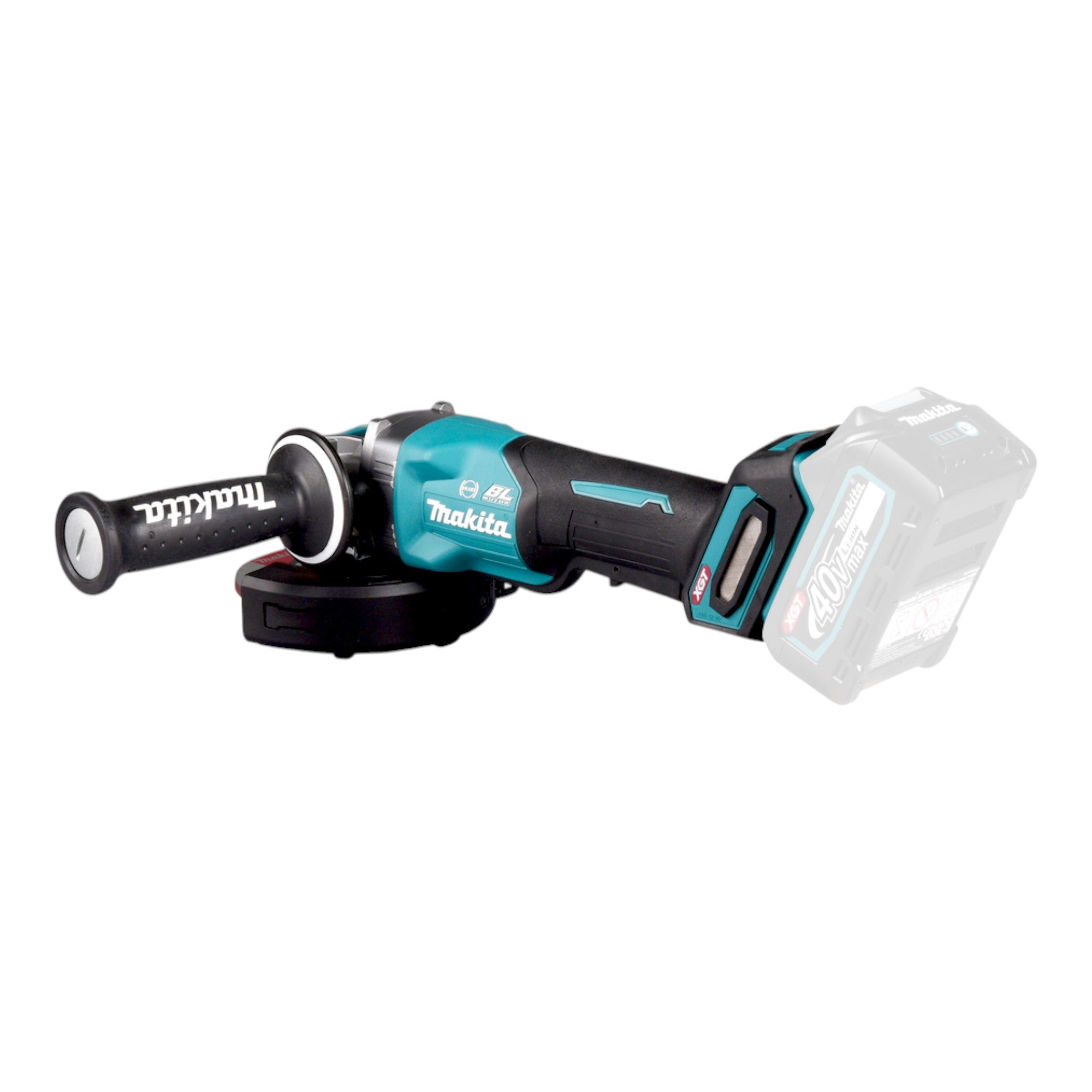 Makita GA 047 GU1 Akku Winkelschleifer 40 V max 125 mm X LOCK Brushless 1x Akku 4 0 Ah ohne Ladegeraet 2 - toolbrothers