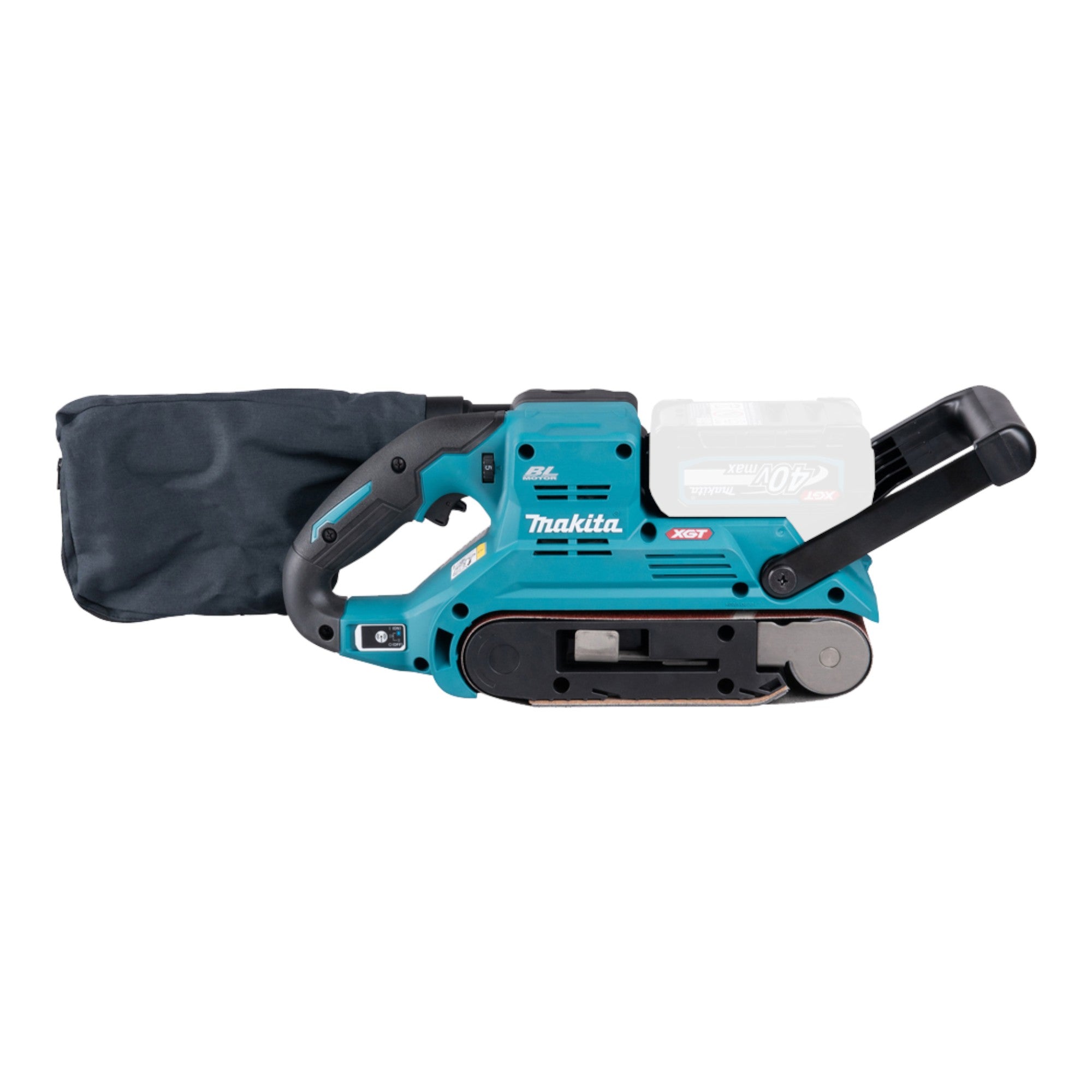 Makita BS 001 GU1 Akku Bandschleifer 40 V max 76 x 533 mm Brushless 1x Akku 4 0 Ah ohne Ladegeraet 4 - toolbrothers