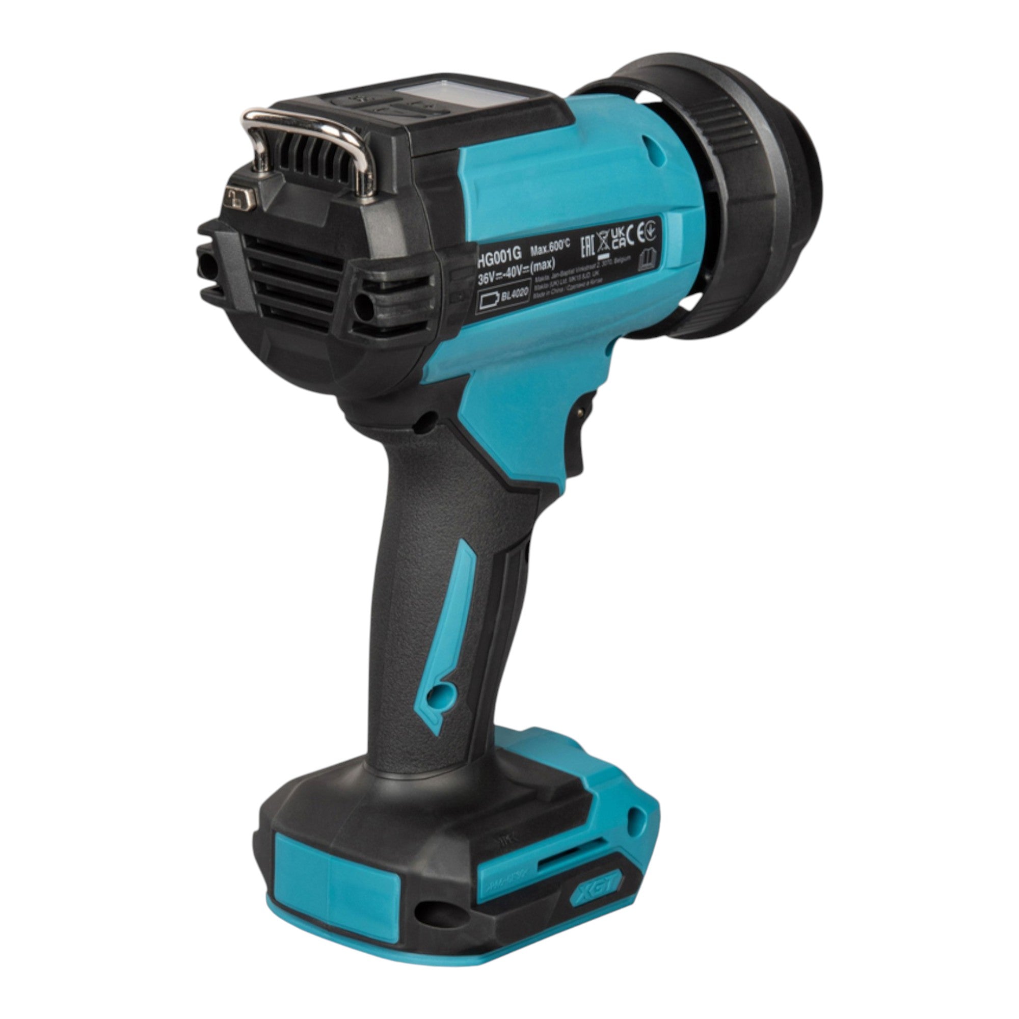 Makita HG 001 GU101 Akku Heissluftgeblaese 40 V max 600 C 1x Akku 4 0 Ah Koffer ohne Ladegeraet 2 - toolbrothers