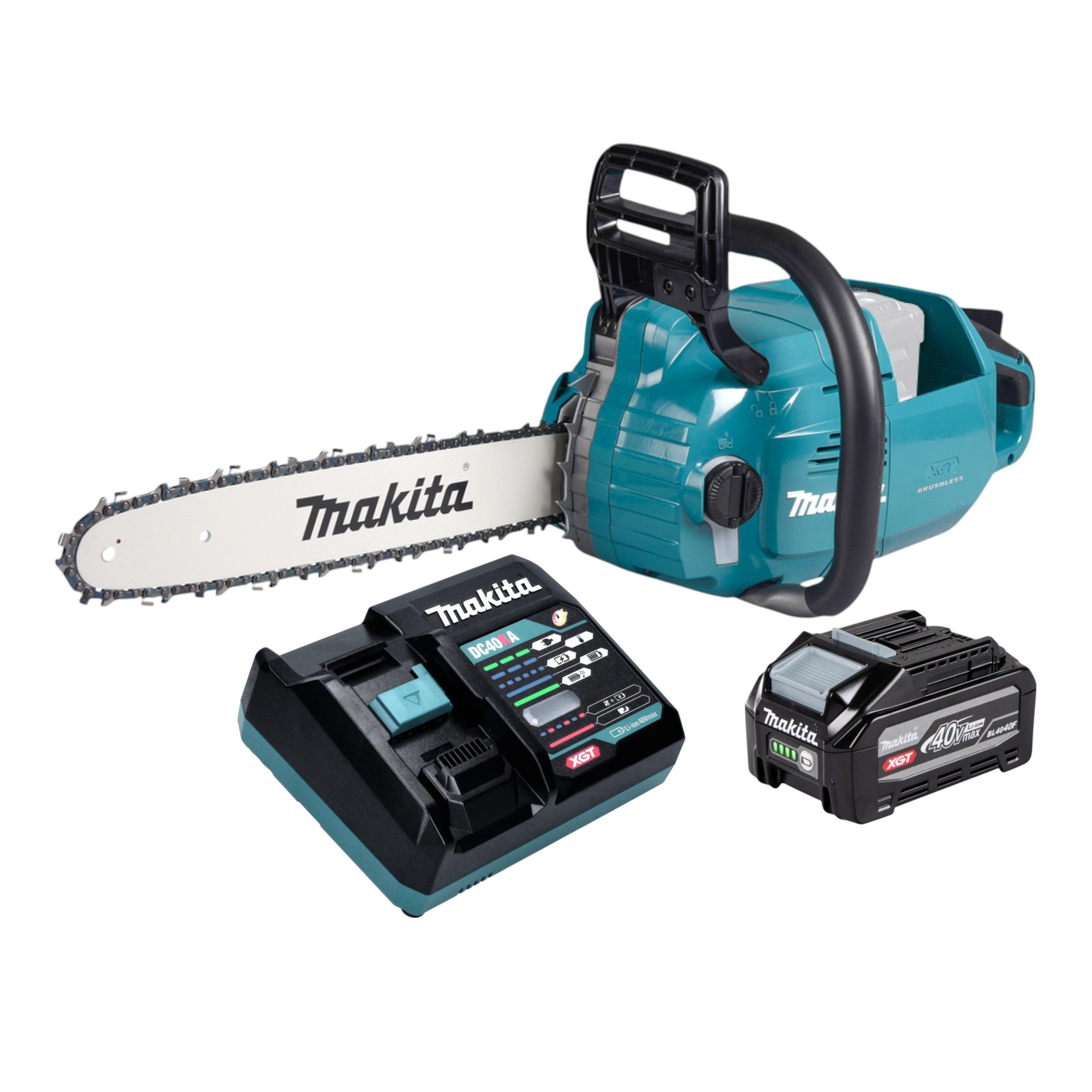 Makita UC 015 GU101 Akku Kettensaege 40 V max 35 cm Brushless 1x Akku 4 0 Ah Ladegeraet 0 - toolbrothers