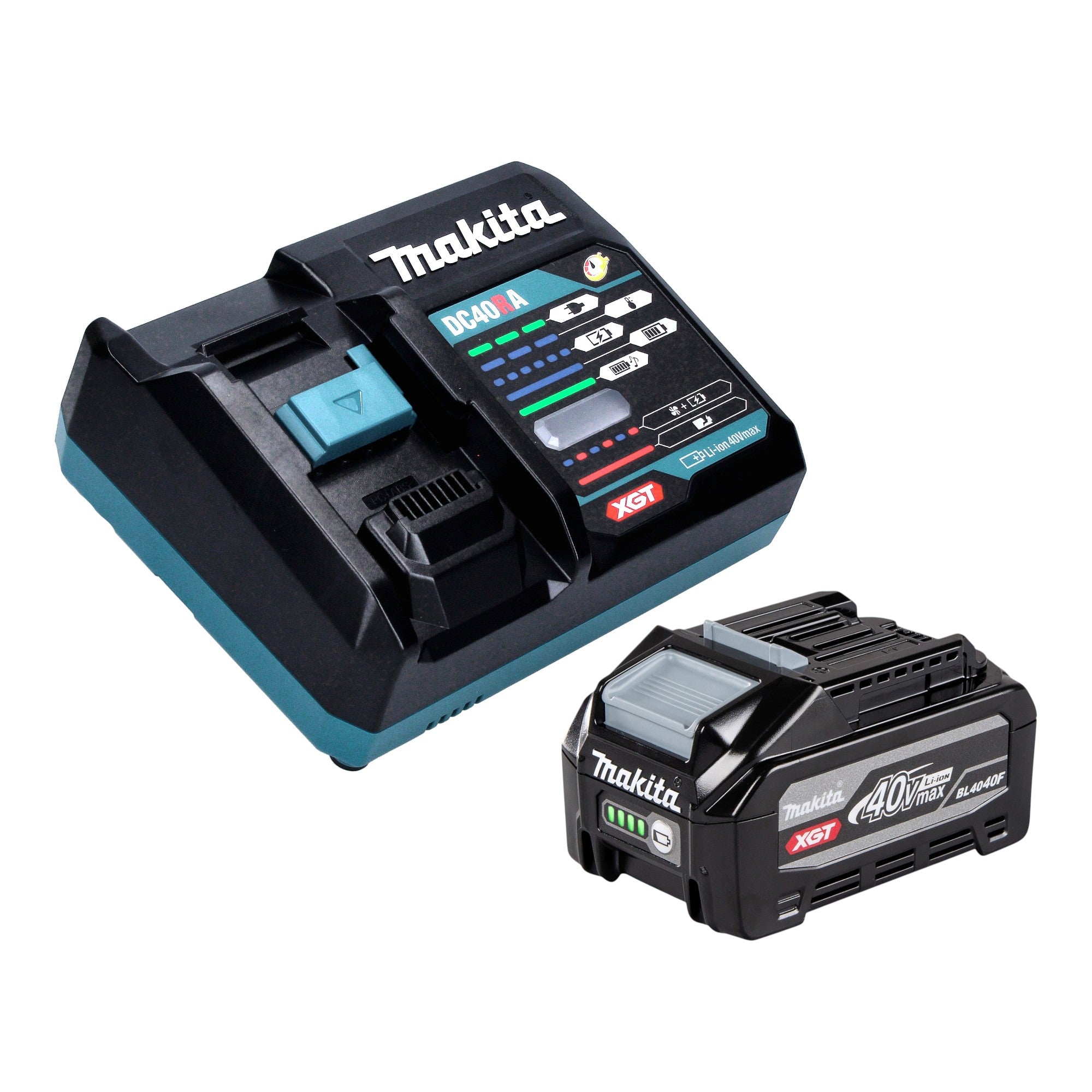Makita MP 001 GU101 Akku Kompressor 40 V max 11 1 bar 1x Akku 4 0 Ah Ladegeraet 3 - toolbrothers