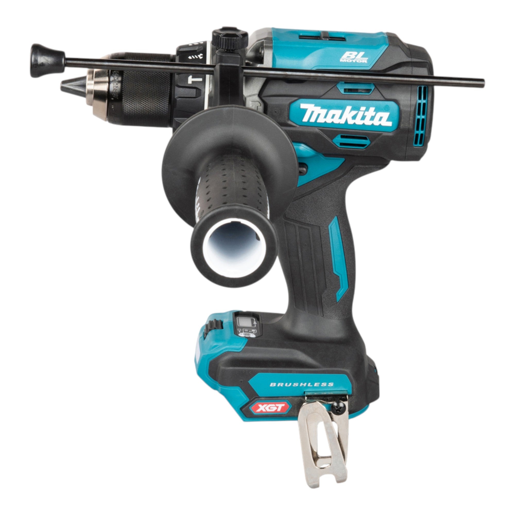 Makita HP 003 GU201 Akku Schlagbohrschrauber 40 V max 180 Nm Brushless 2x Akku 4 0 Ah Ladegeraet Makpac 1 - toolbrothers