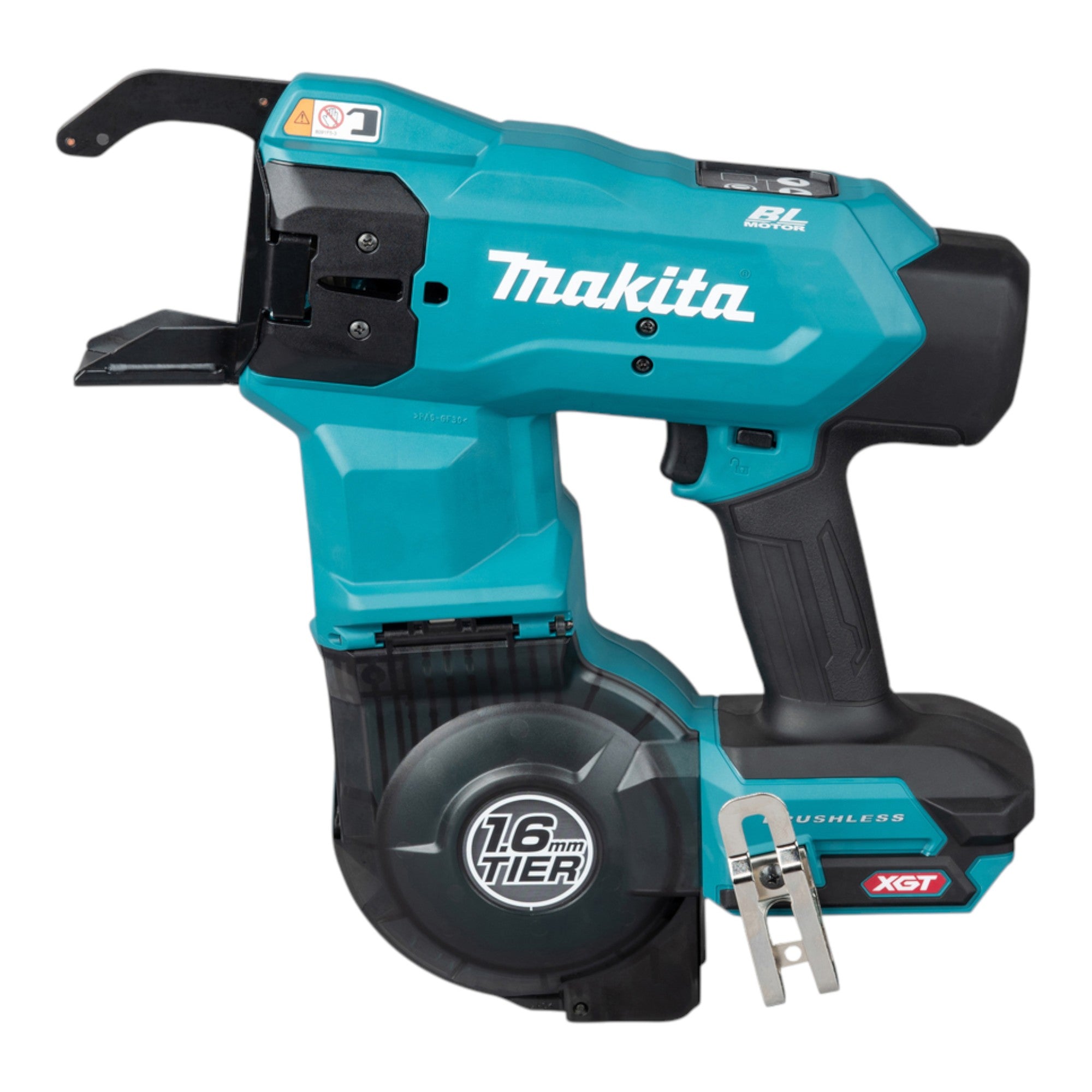 Makita TR 001 GU101 Akku Bewehrungsverbinder 40 V max 1 6 mm Brushless 1x Akku 4 0 Ah Ladegeraet Makpac 1 - toolbrothers