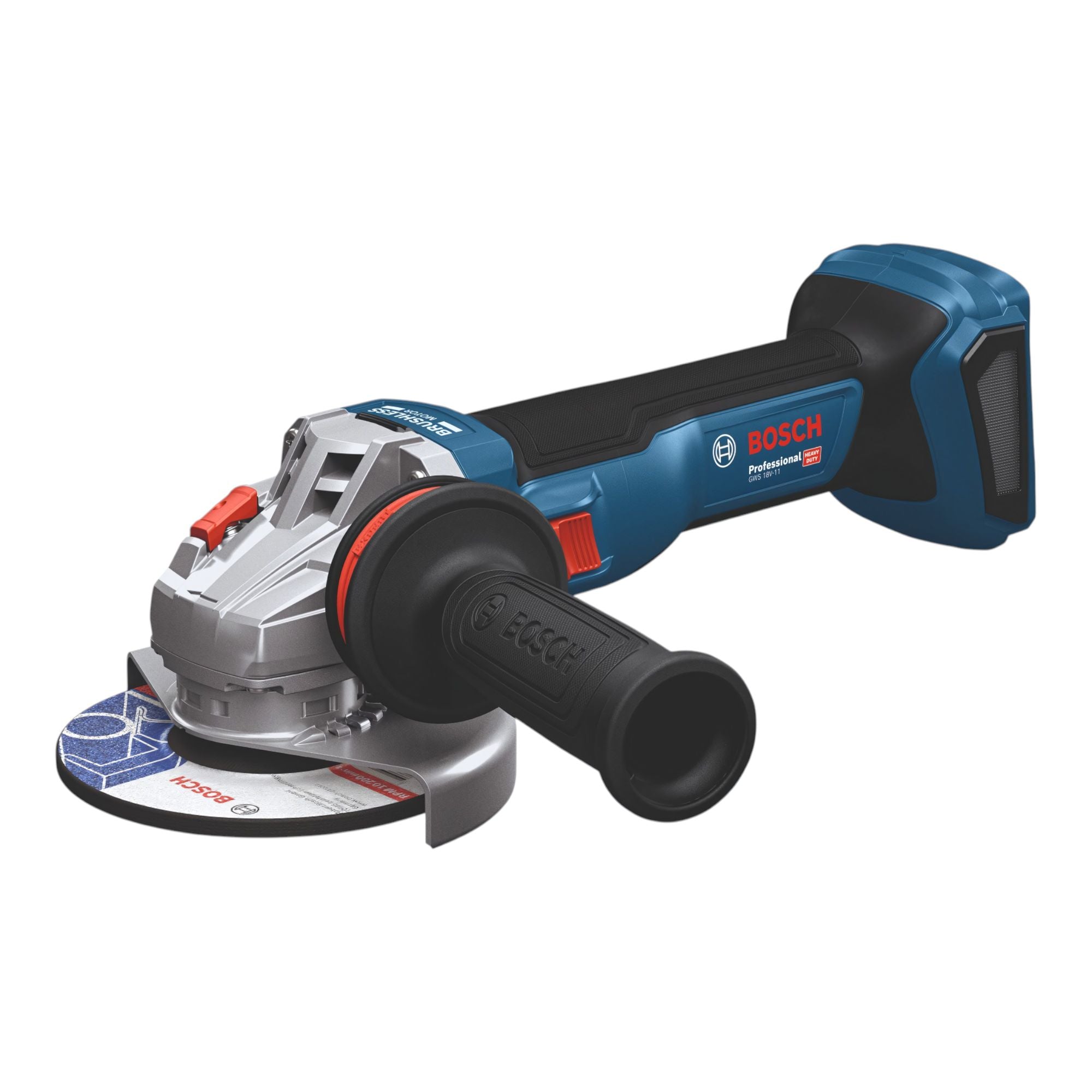 Bosch GWS 18V 11 Professional Akku Winkelschleifer 18 V 125 mm Brushless 2x Akku 4 0 Ah Ladegeraet L Boxx 1 - toolbrothers