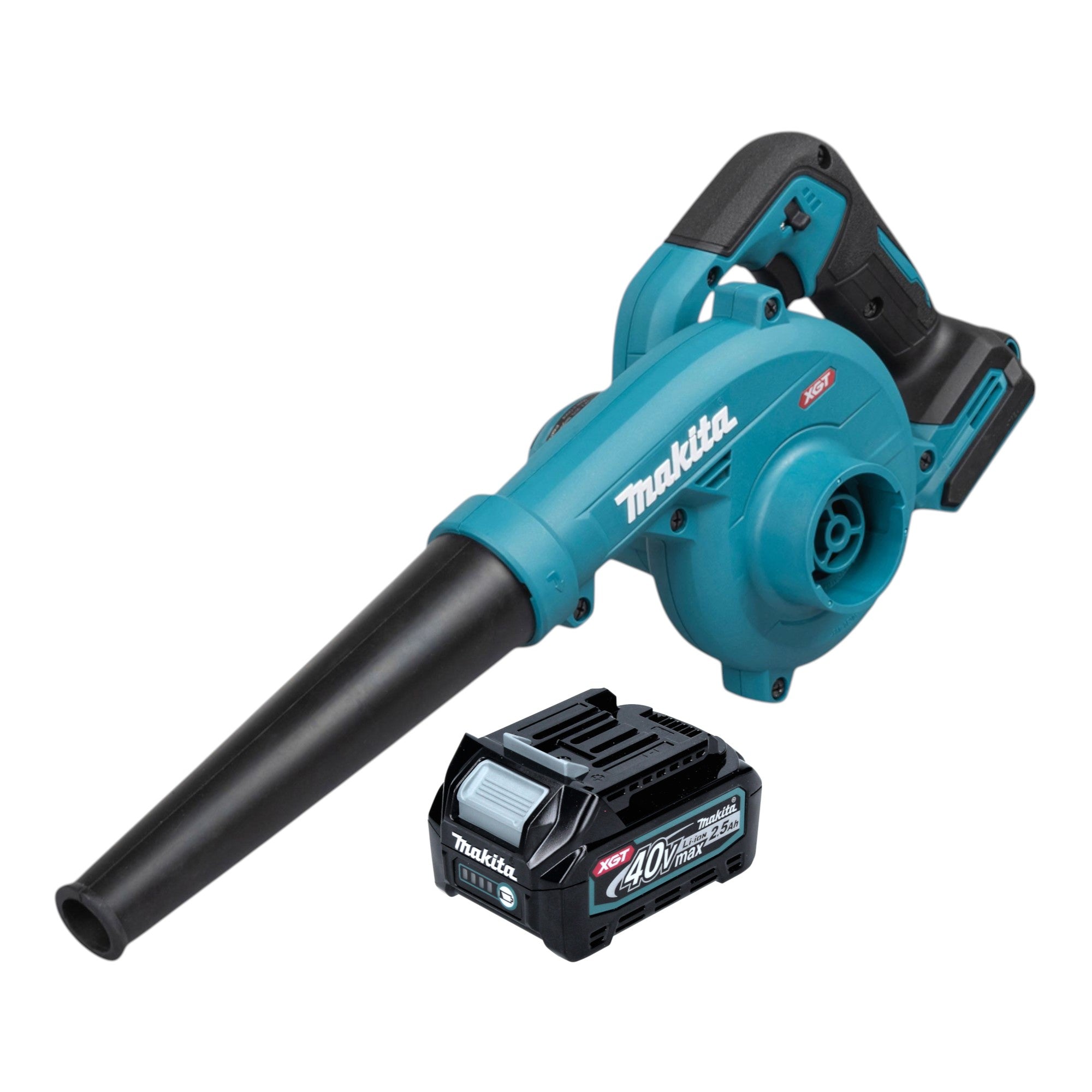 Makita UB 002 GD101 Akku Geblaese 40 V max 1x Akku 2 5 Ah ohne Ladegeraet 0 - toolbrothers