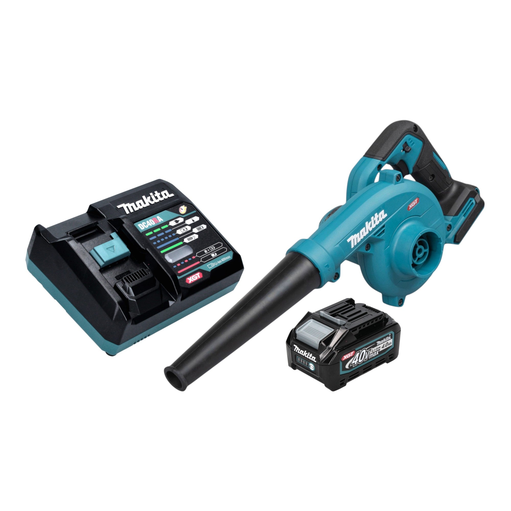 Makita UB 002 GM101 Akku Geblaese 40 V max 1x Akku 4 0 Ah Ladegeraet 0 - toolbrothers
