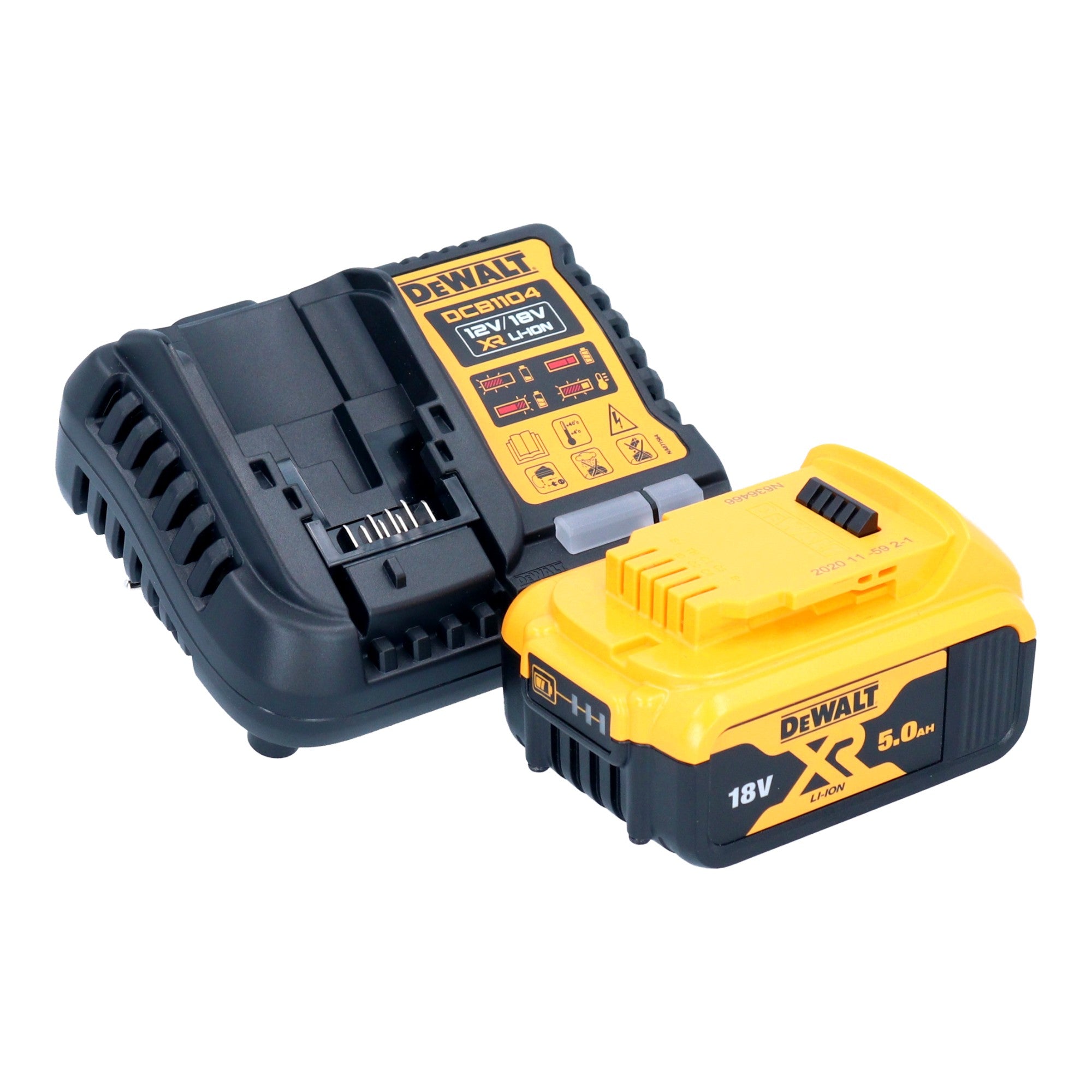 DeWalt DCD 709 P1 Akku Schlagbohrschrauber 18 V 65 Nm 1x Akku 5 0 Ah Ladegeraet Tough Box 4 - toolbrothers