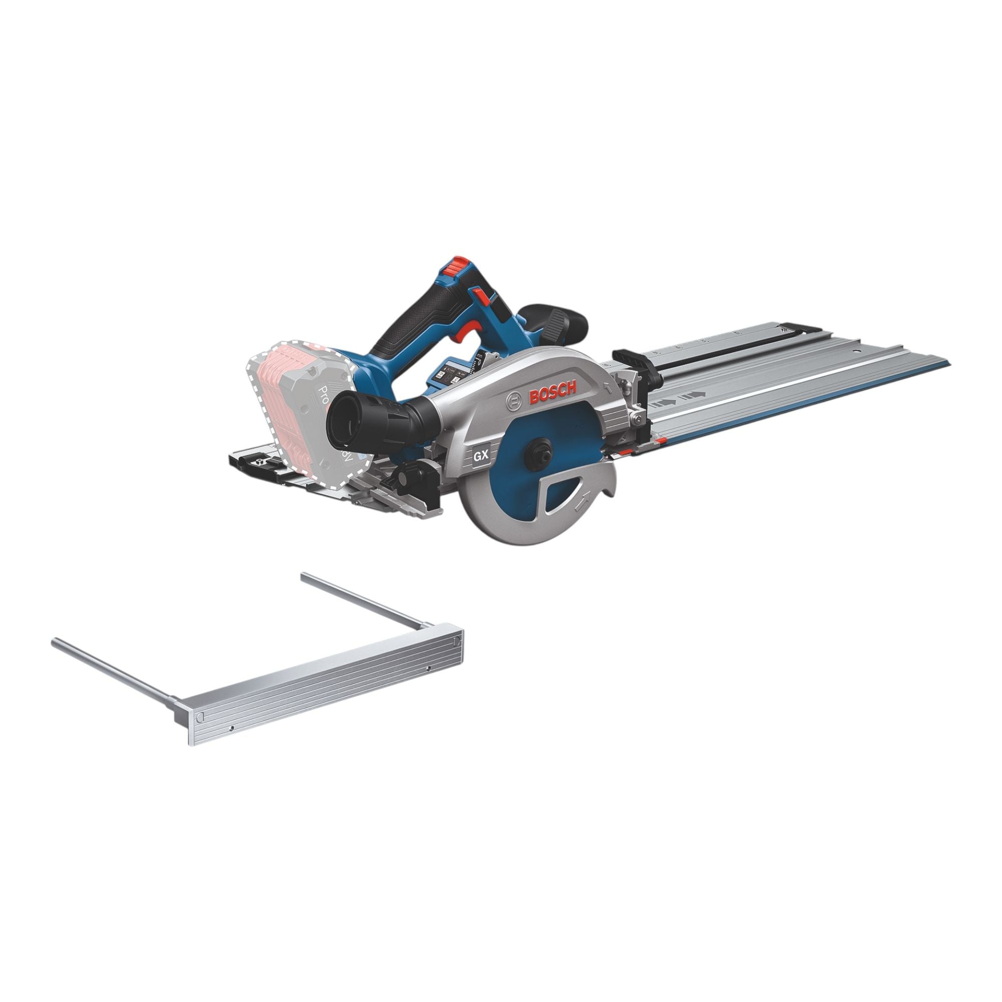 Bosch GKS 18V 57 2 GX Professional Akku Kreissaege 18 V 165 mm 06016C1003 Brushless Kappschiene ohne Akku ohne Ladegeraet 0 - toolbrothers